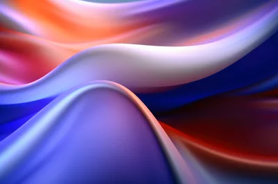 Abstract Fluid Gradient Waves Background