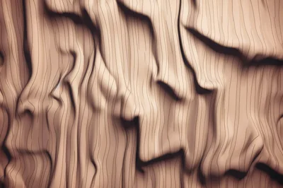 Abstract Wavy Wood Grain Texture Background