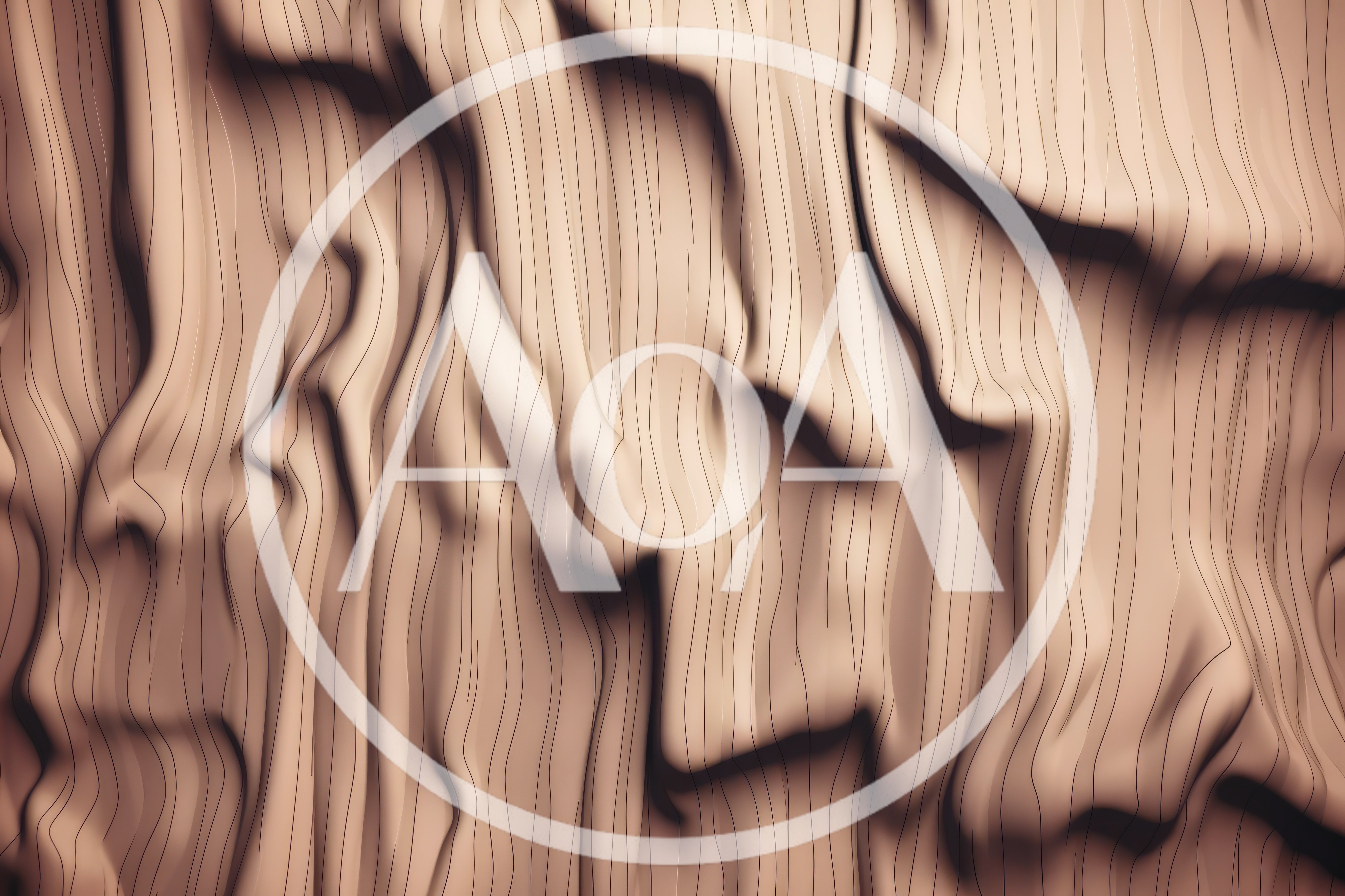 Abstract Wavy Wood Grain Texture Background