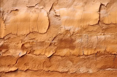 Cracked Earth Texture Of Dried Mud Wall