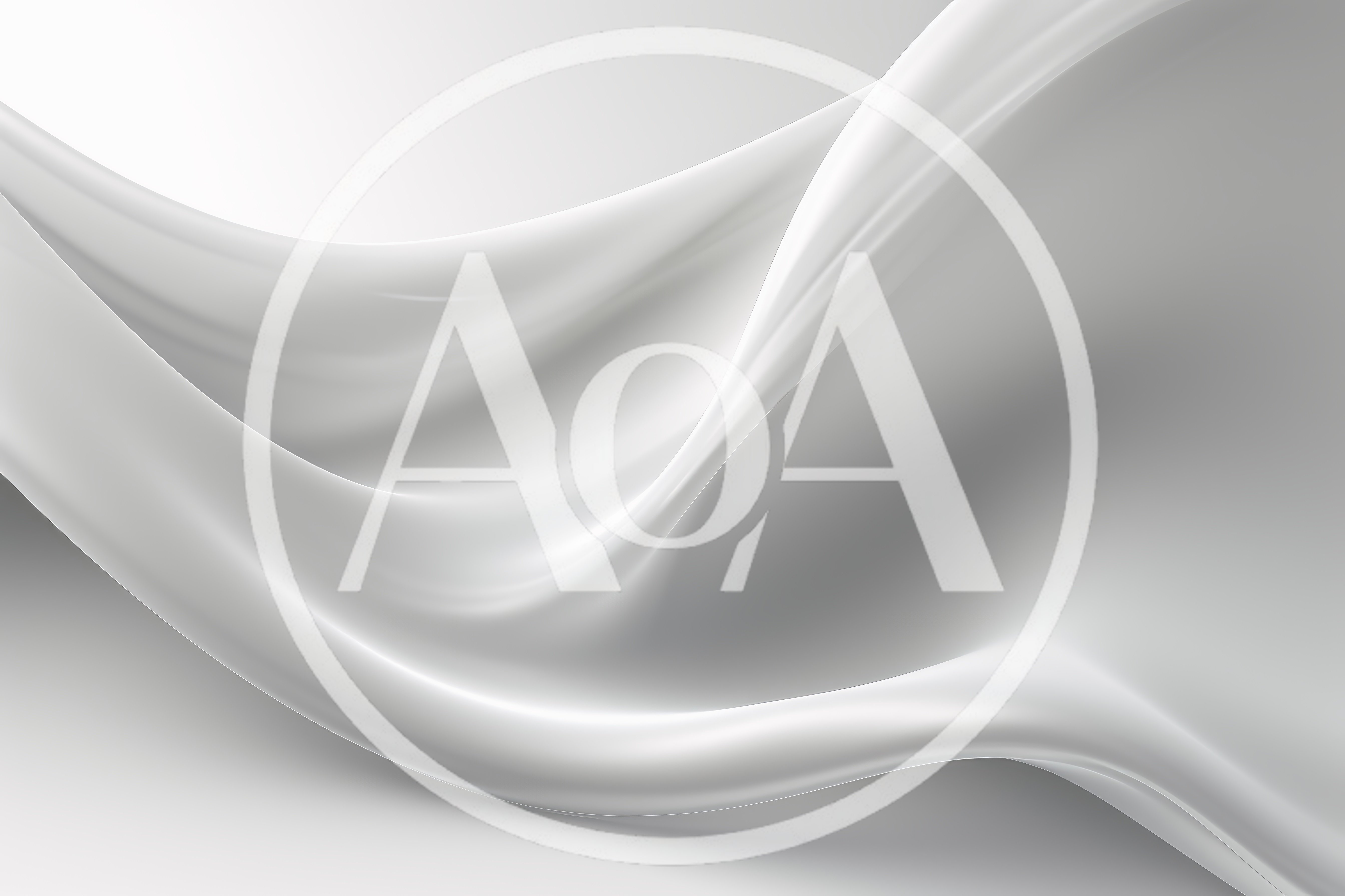 Abstract White Silk Fabric Waves Background