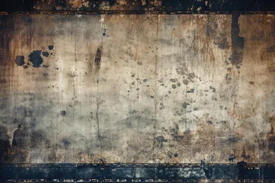 Vintage Film Strip Texture With Grunge Overlay