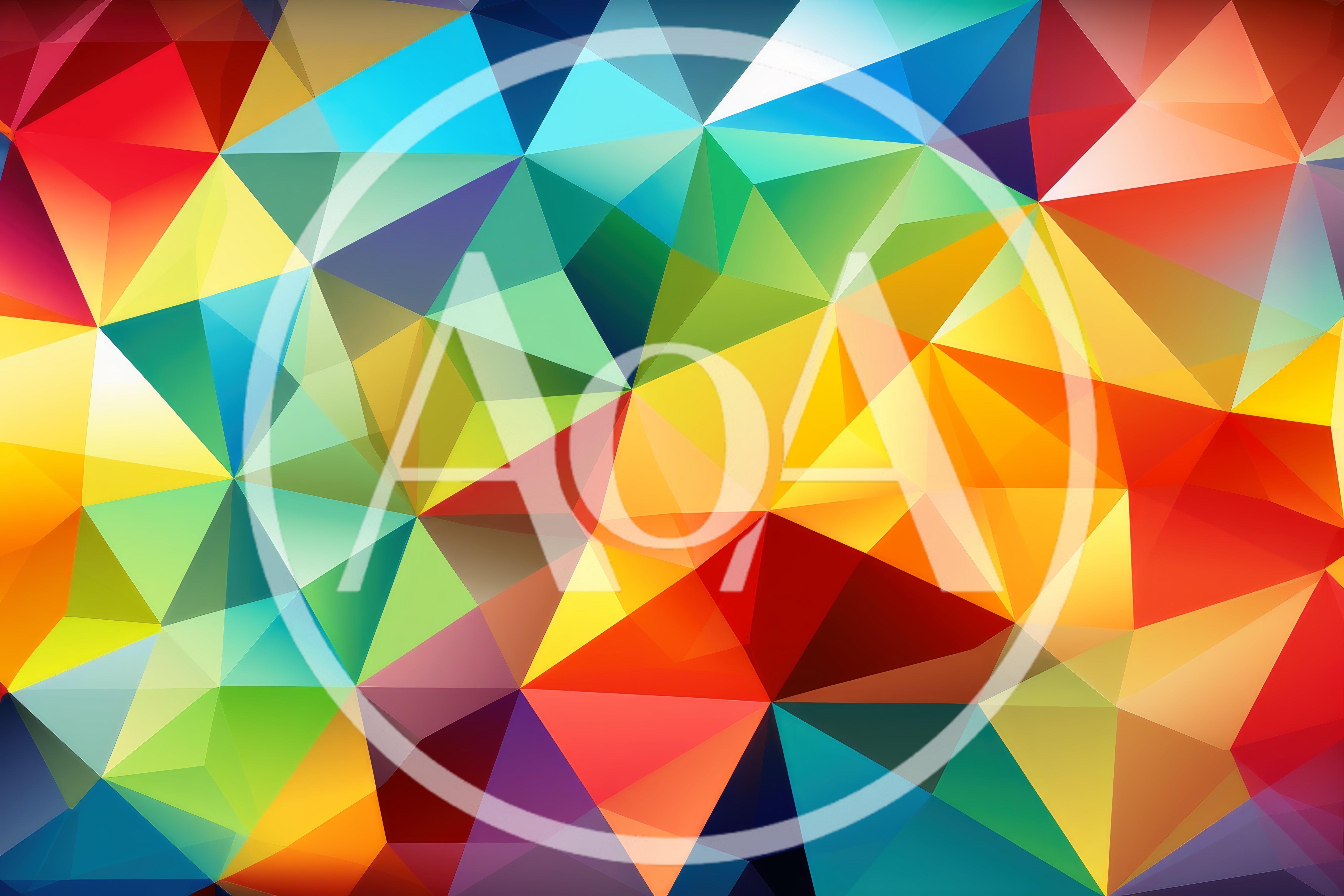 Abstract Geometric Low Poly Background Pattern