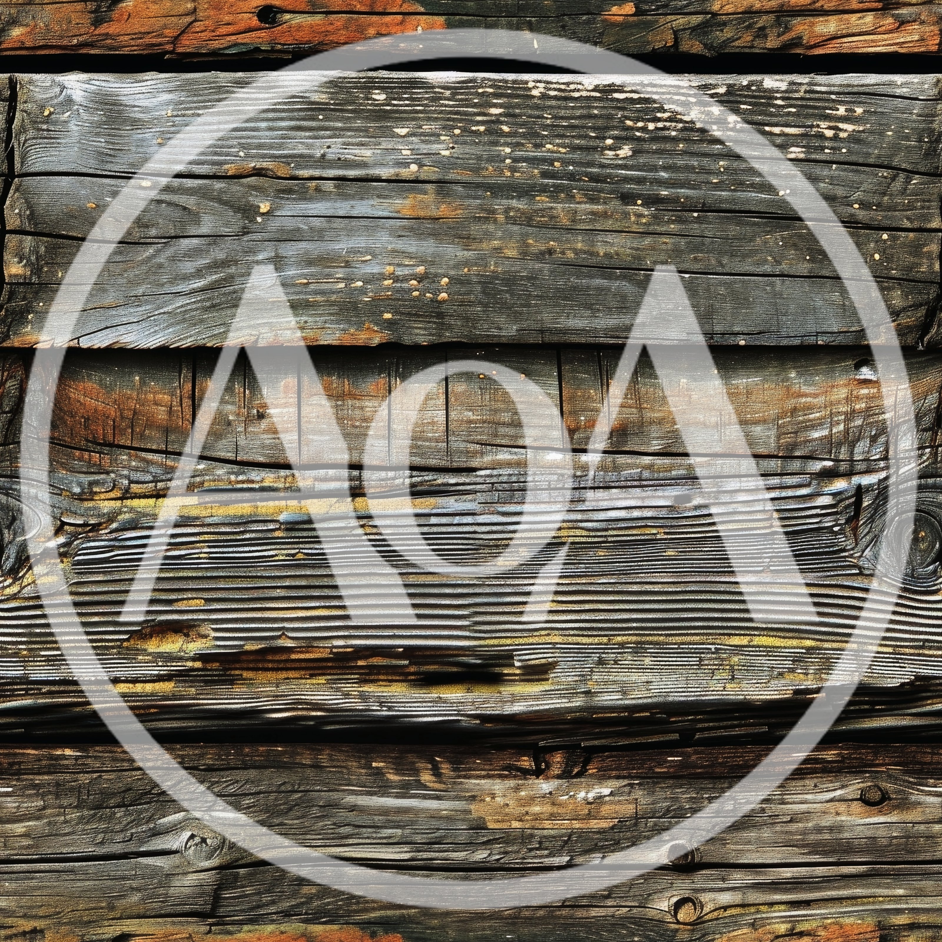 Weathered Horizontal Wooden Planks Texture Background