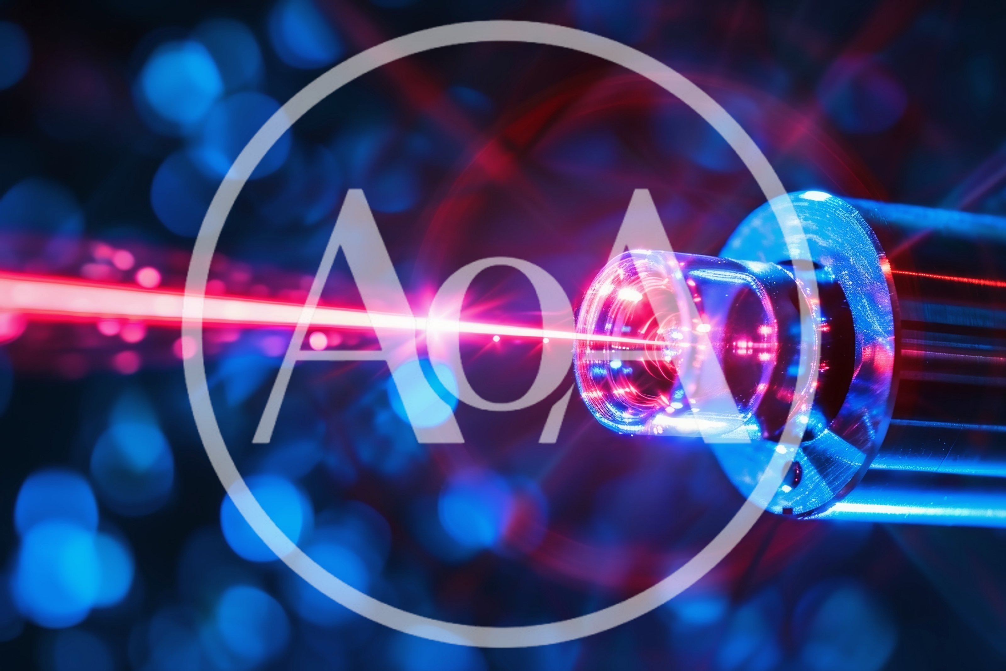 High Power Laser Beam Emitting From Optical Device