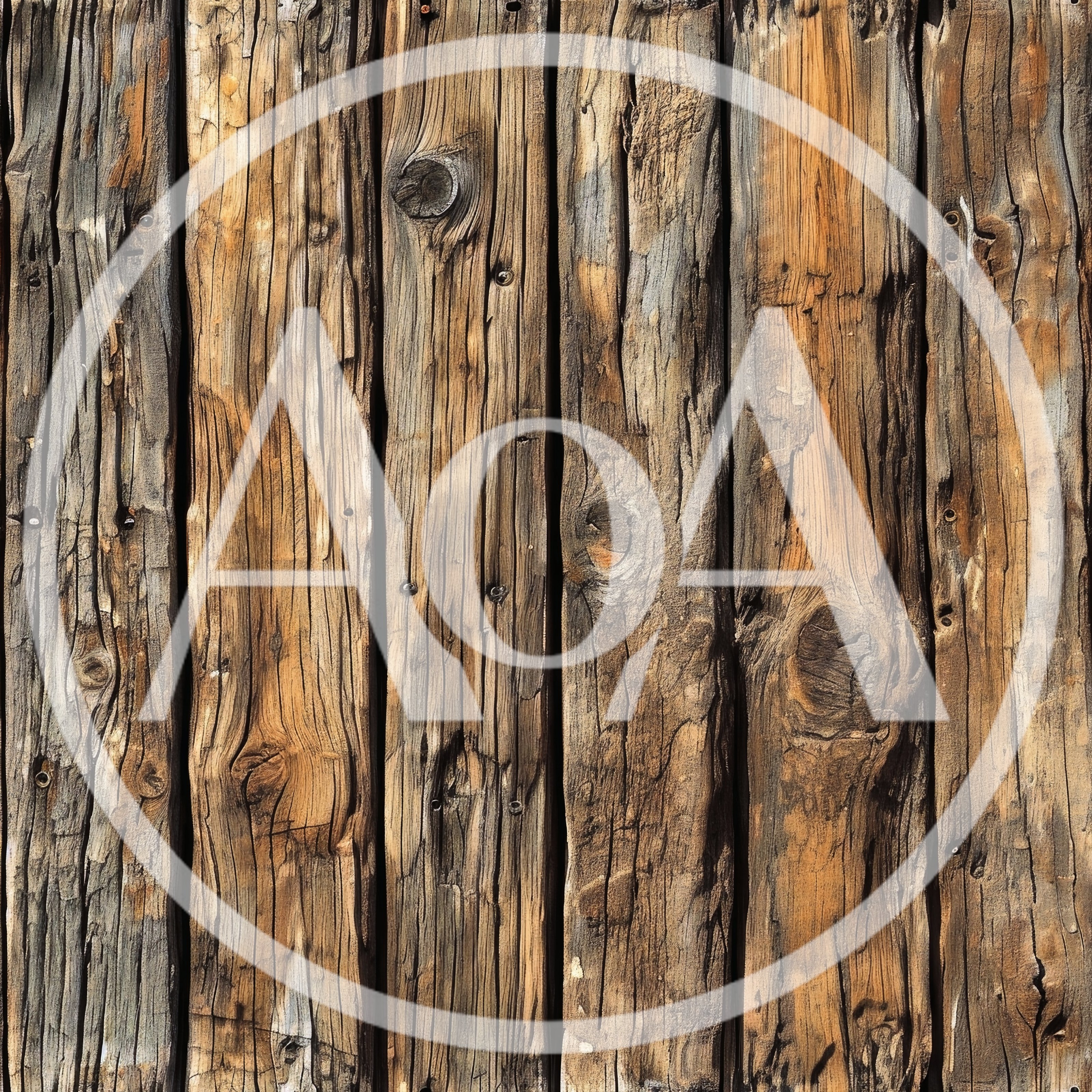 Weathered Vertical Wooden Planks Texture Background
