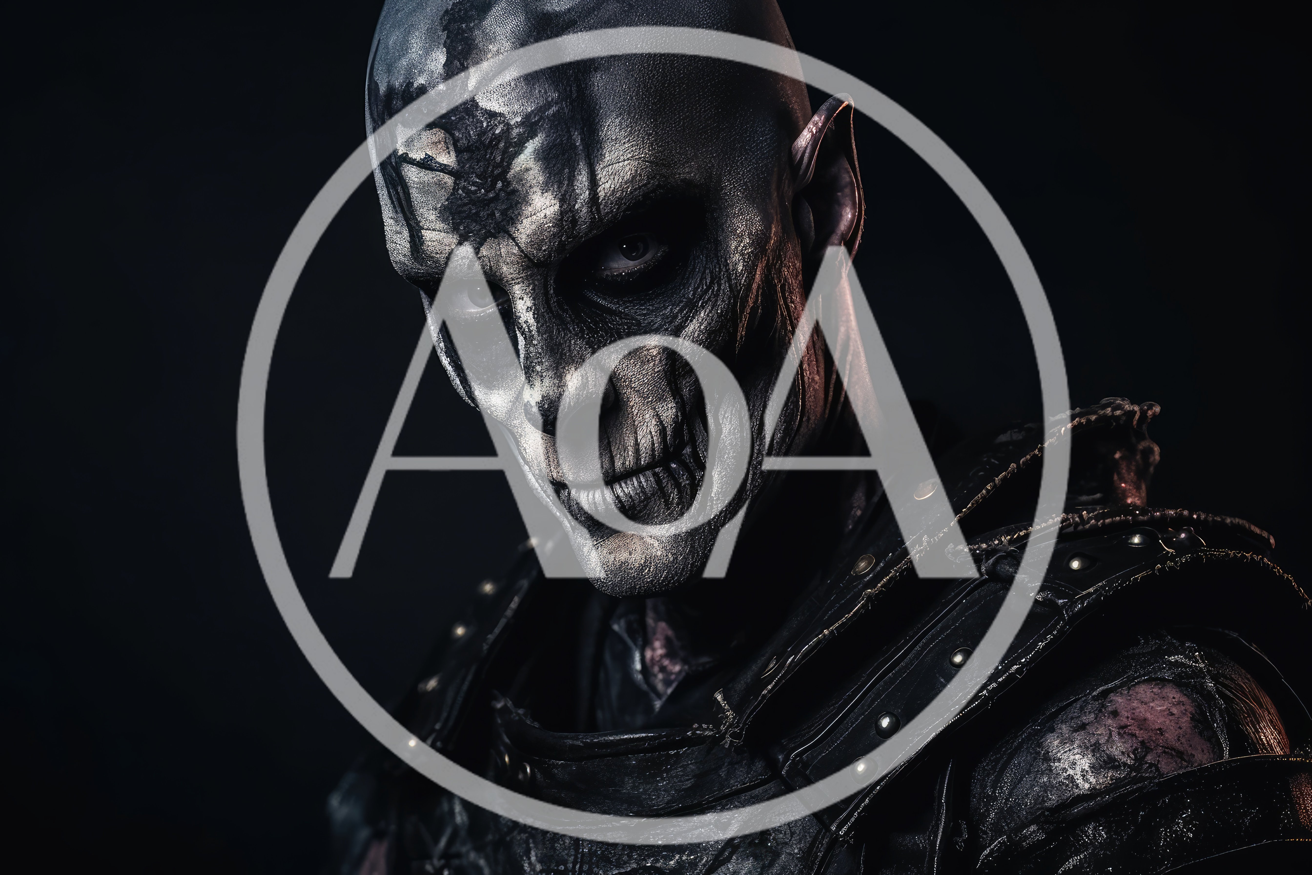 Portrait Of A Dark Fantasy Undead Warrior