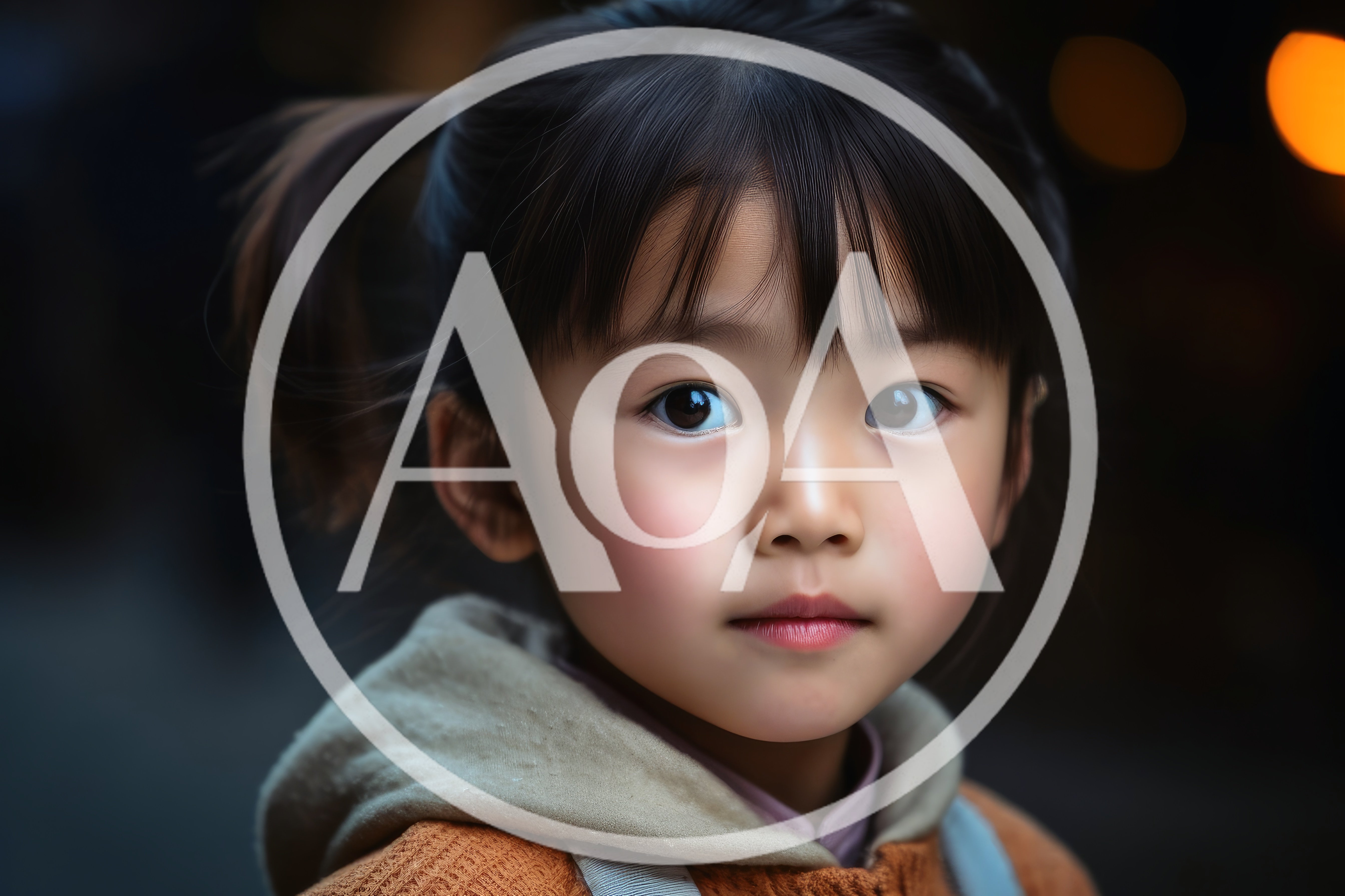 Portrait Of A Young East Asian Girl