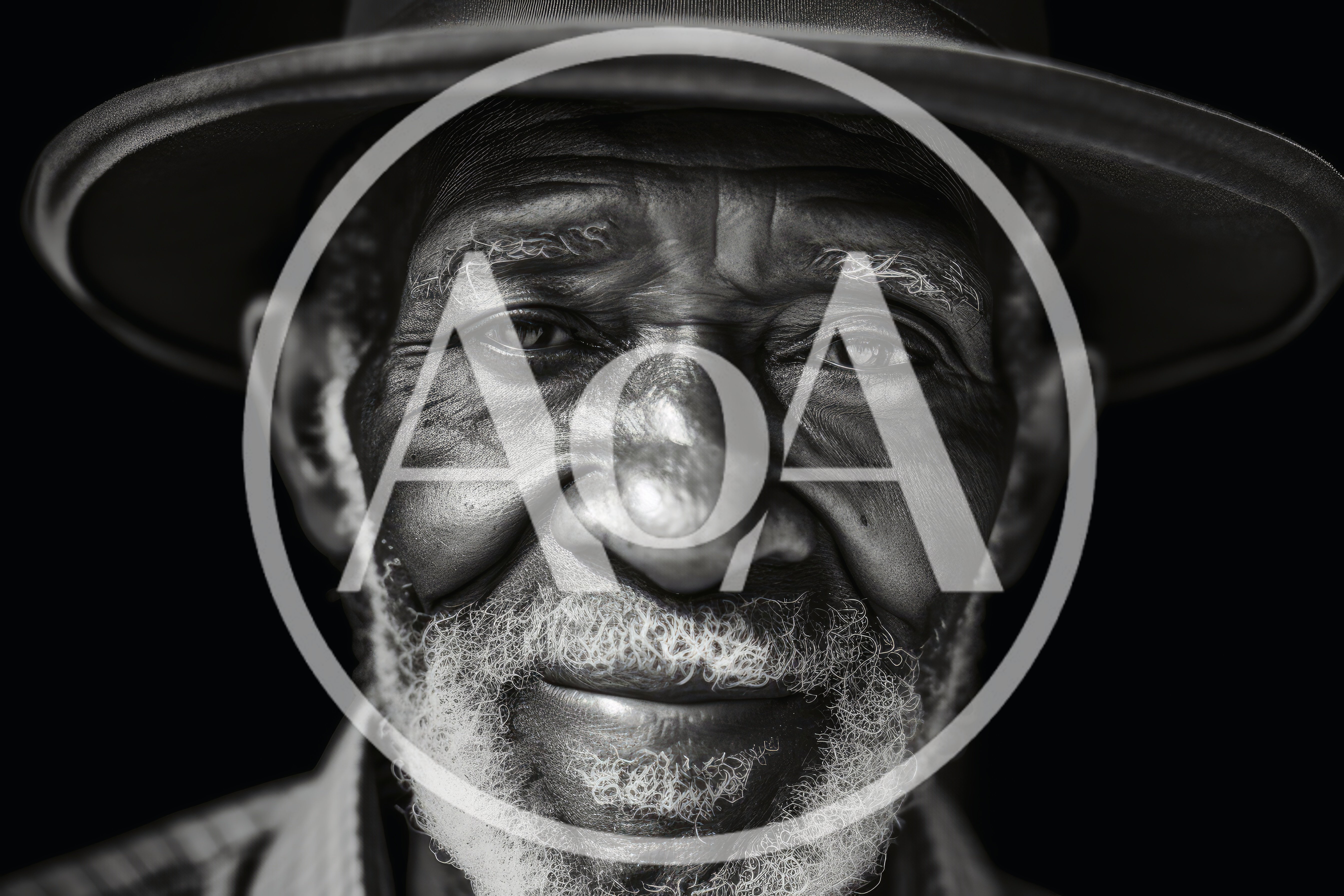 Portrait Of An Elderly African American Man