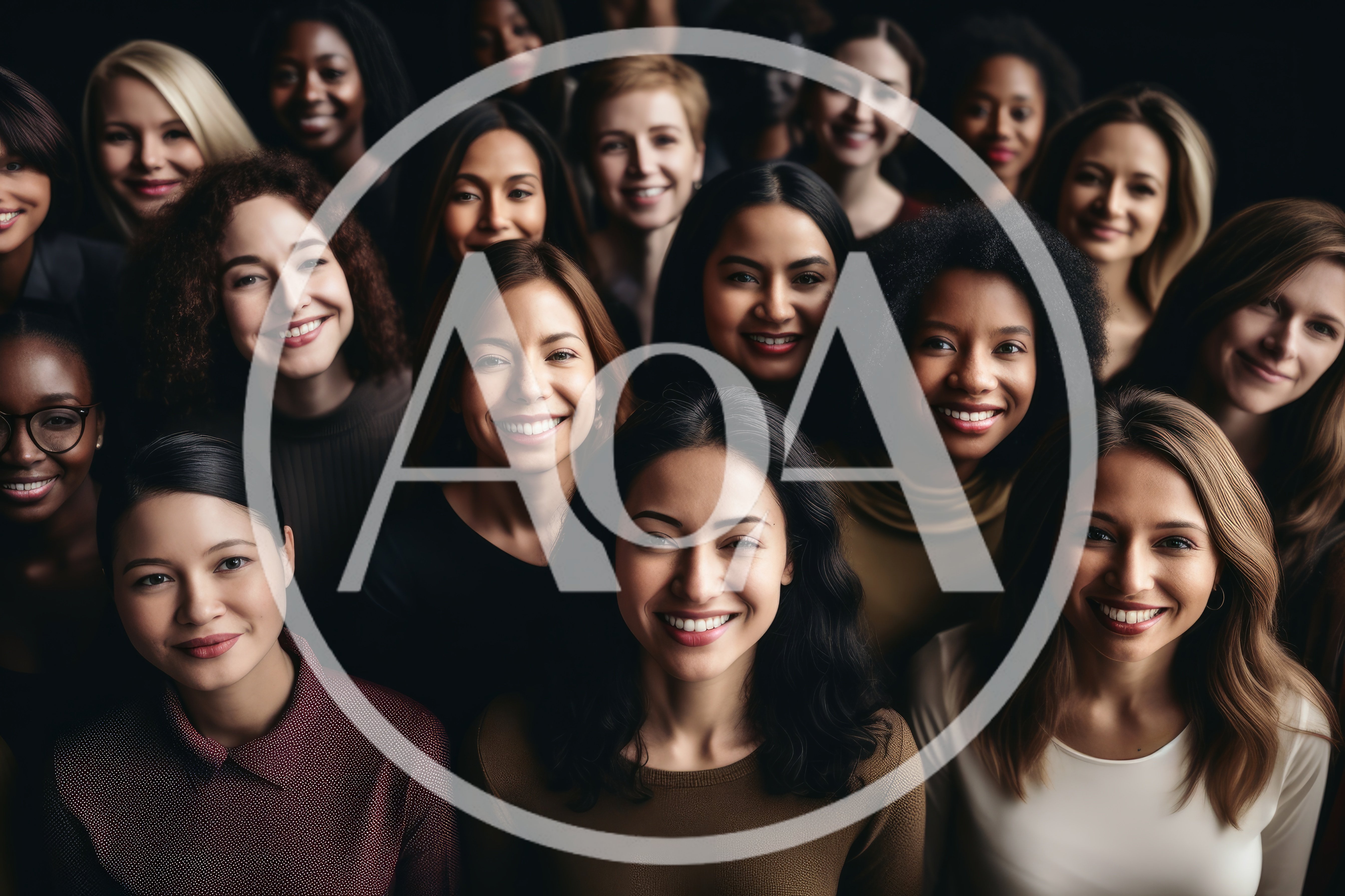 Diverse Group Of Smiling Professional Women