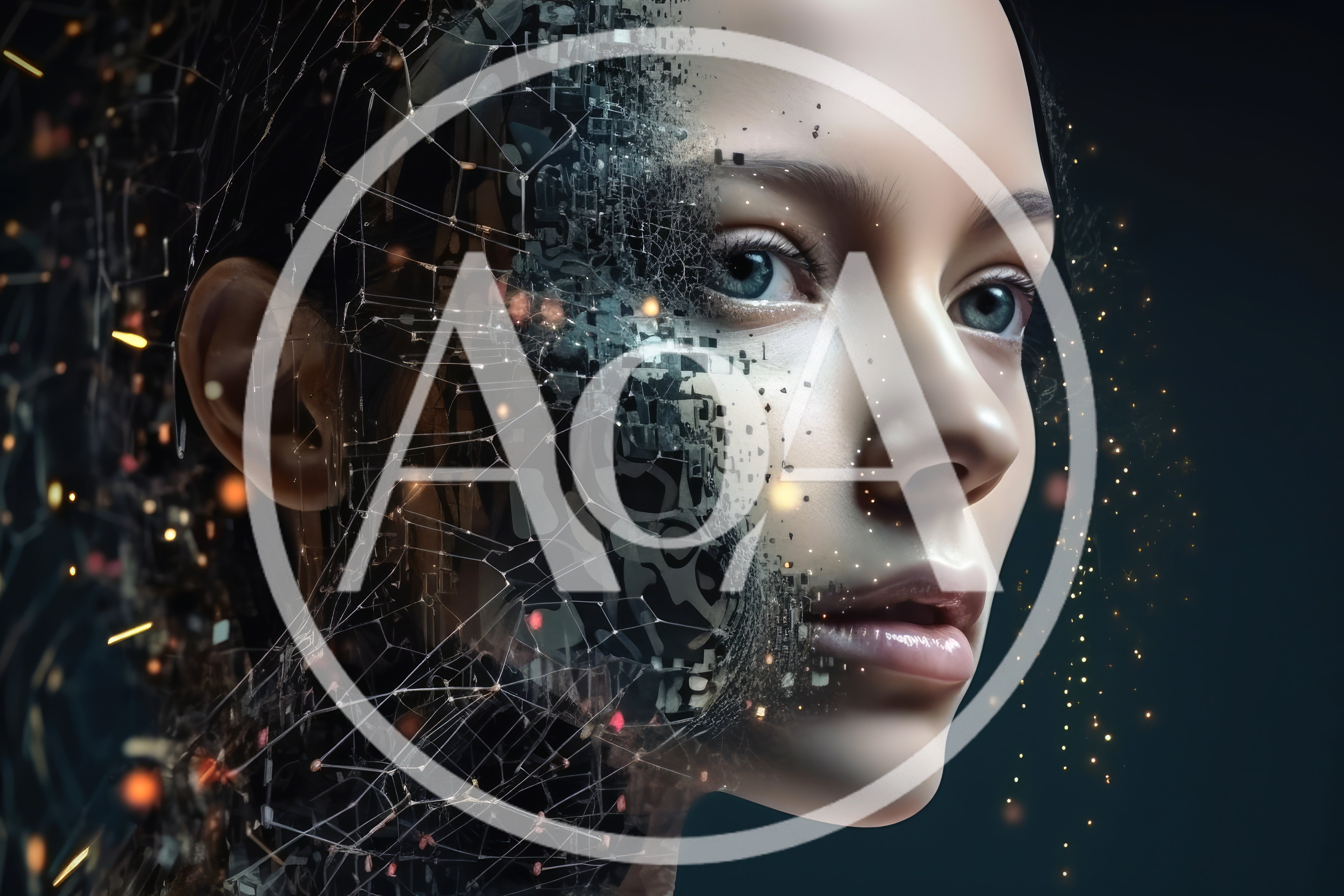 Digital Human Face Merging With Cybernetic Network