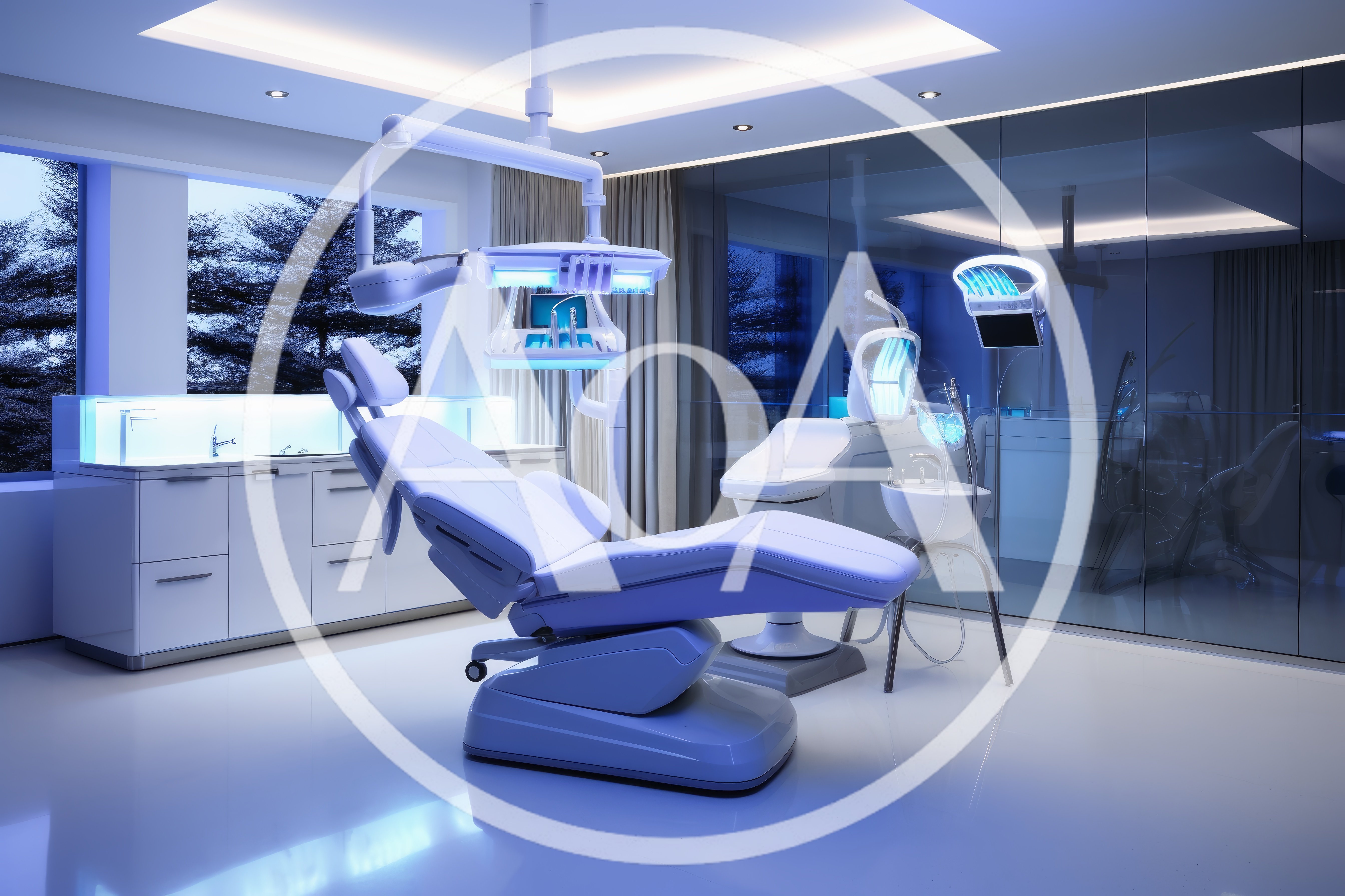 Modern Dental Clinic Interior With Advanced Equipment