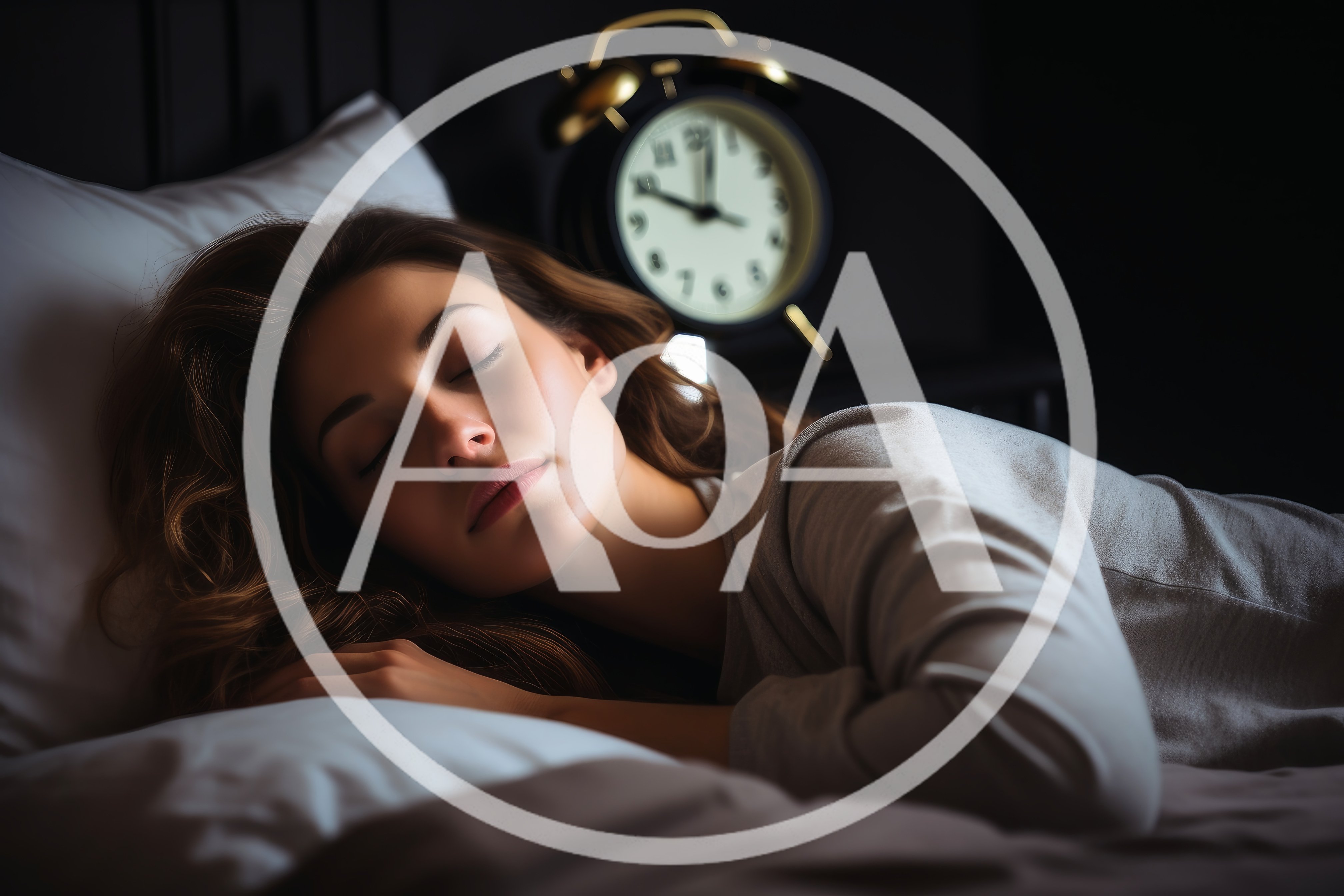 Young Woman Sleeping Peacefully In Bed
