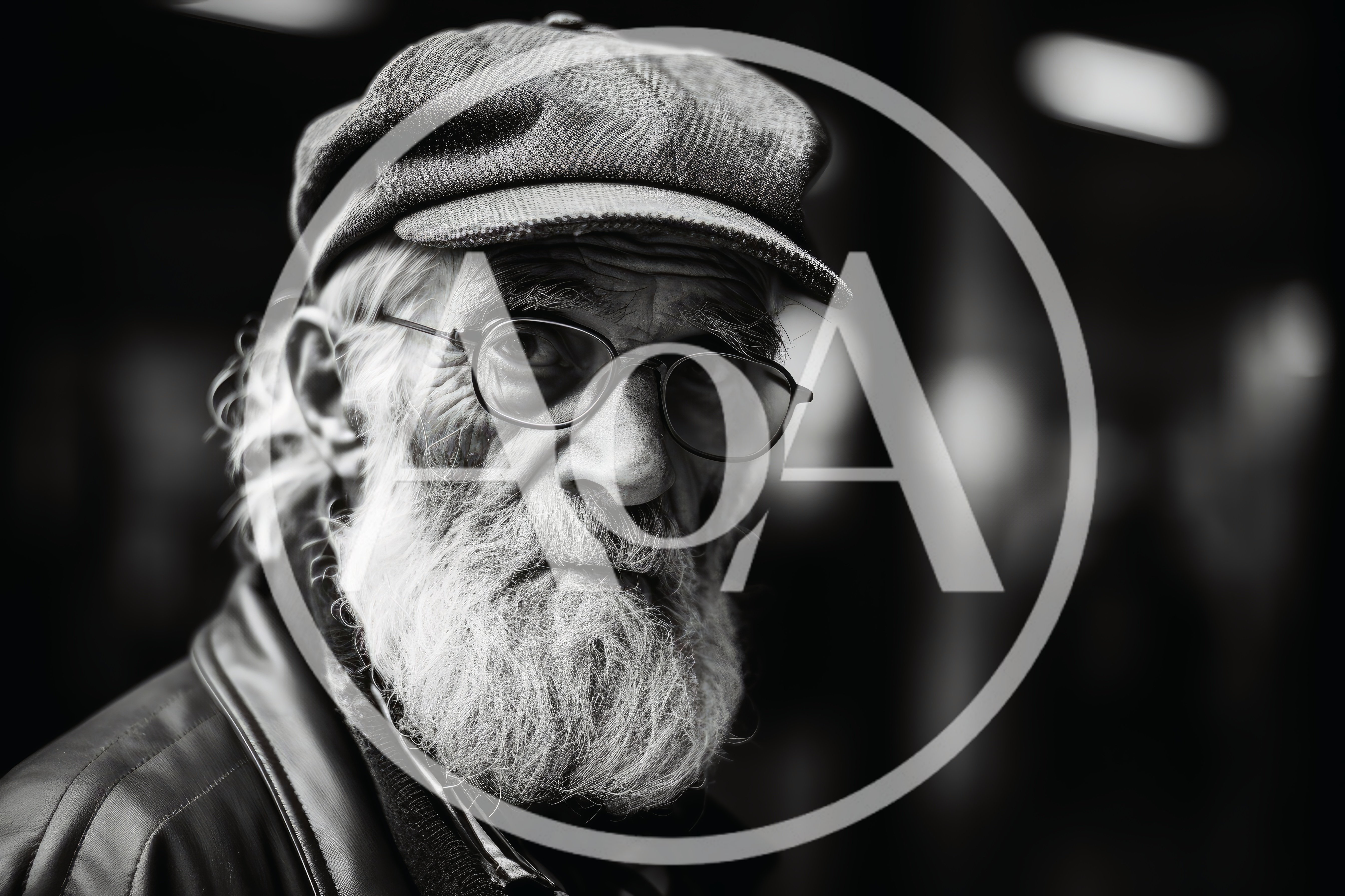 Portrait Of An Elderly Man With A Beard