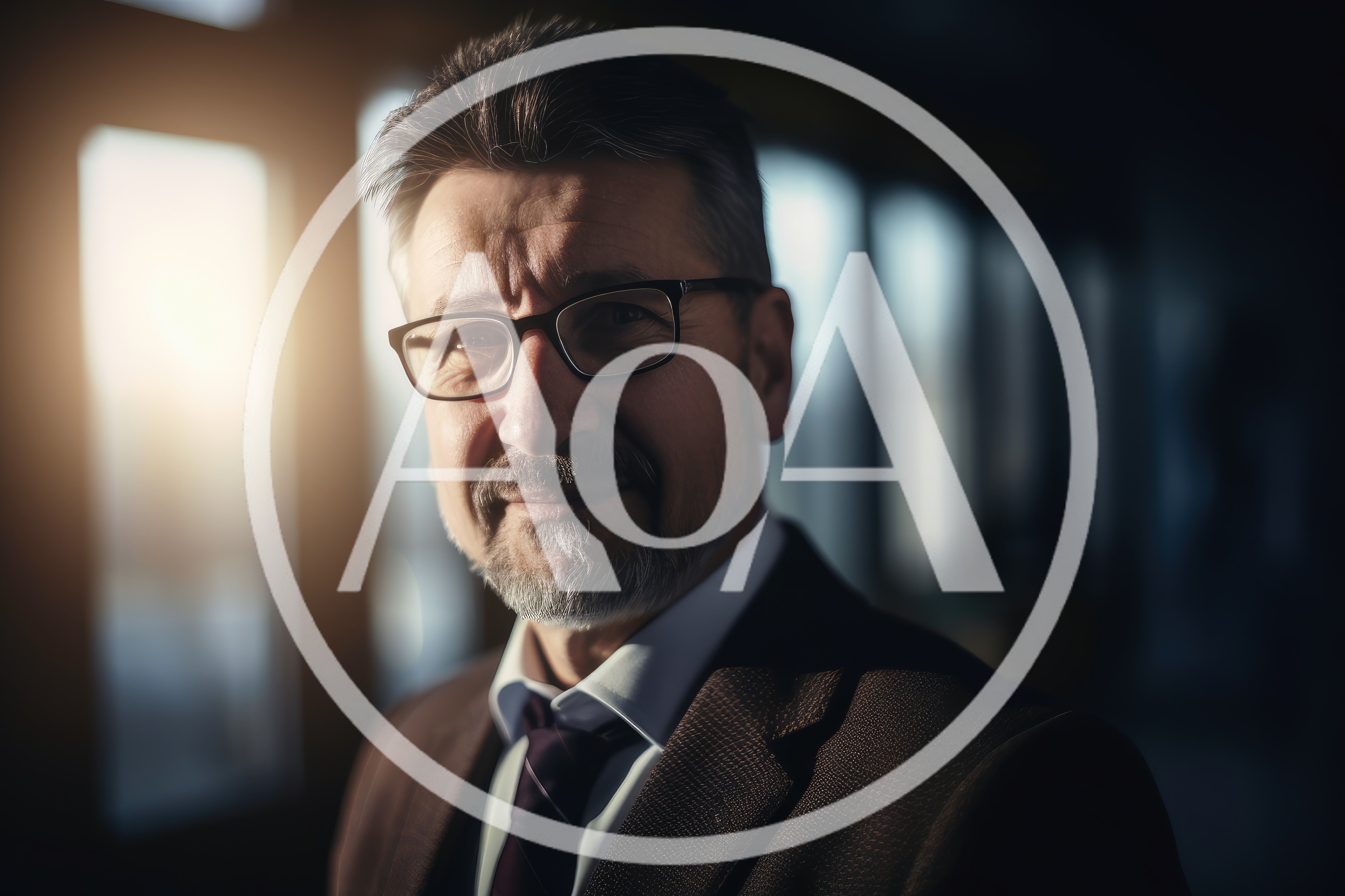 Portrait Of A Mature Professional Businessman In Office
