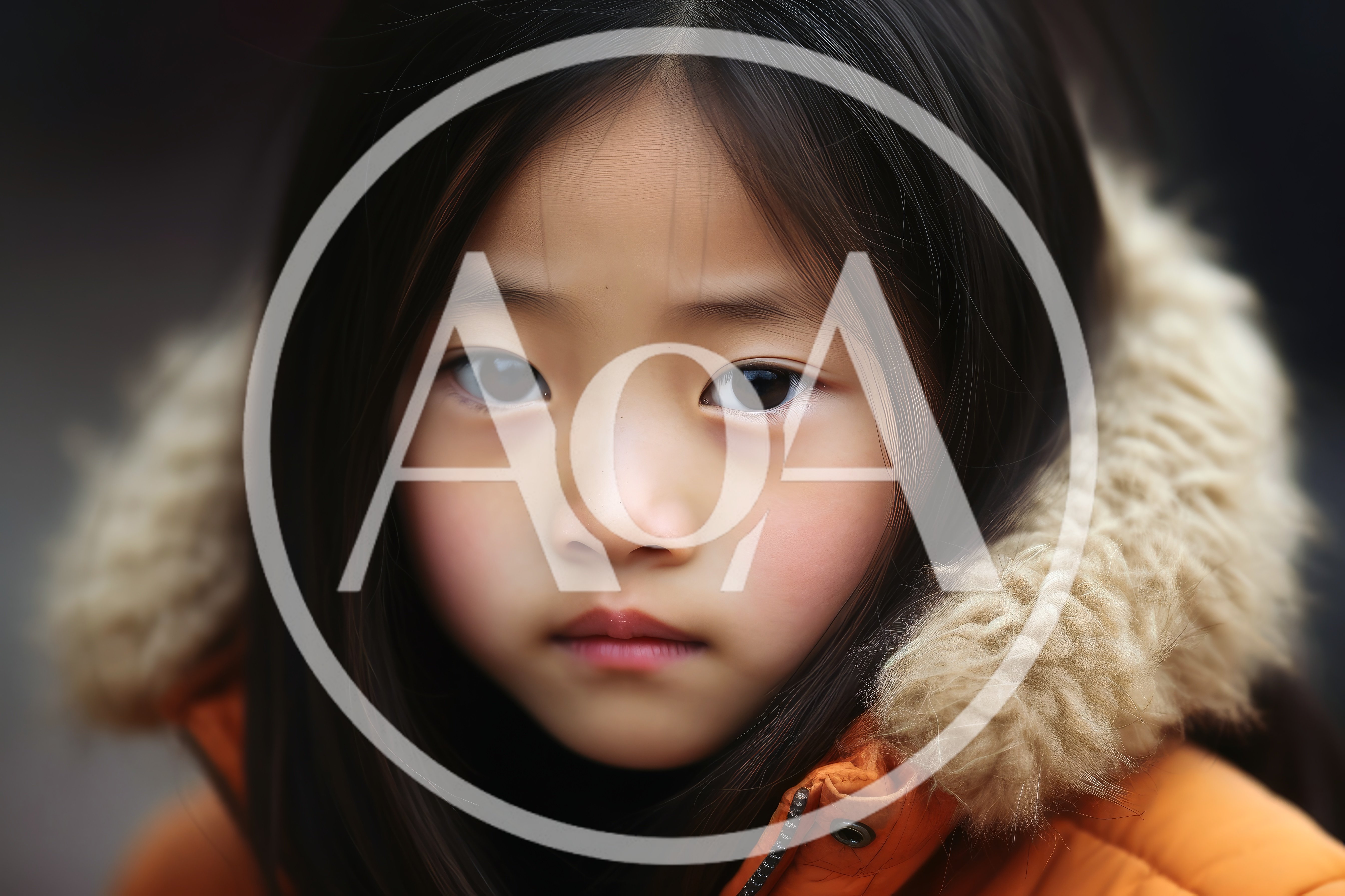 Portrait Of A Young East Asian Girl