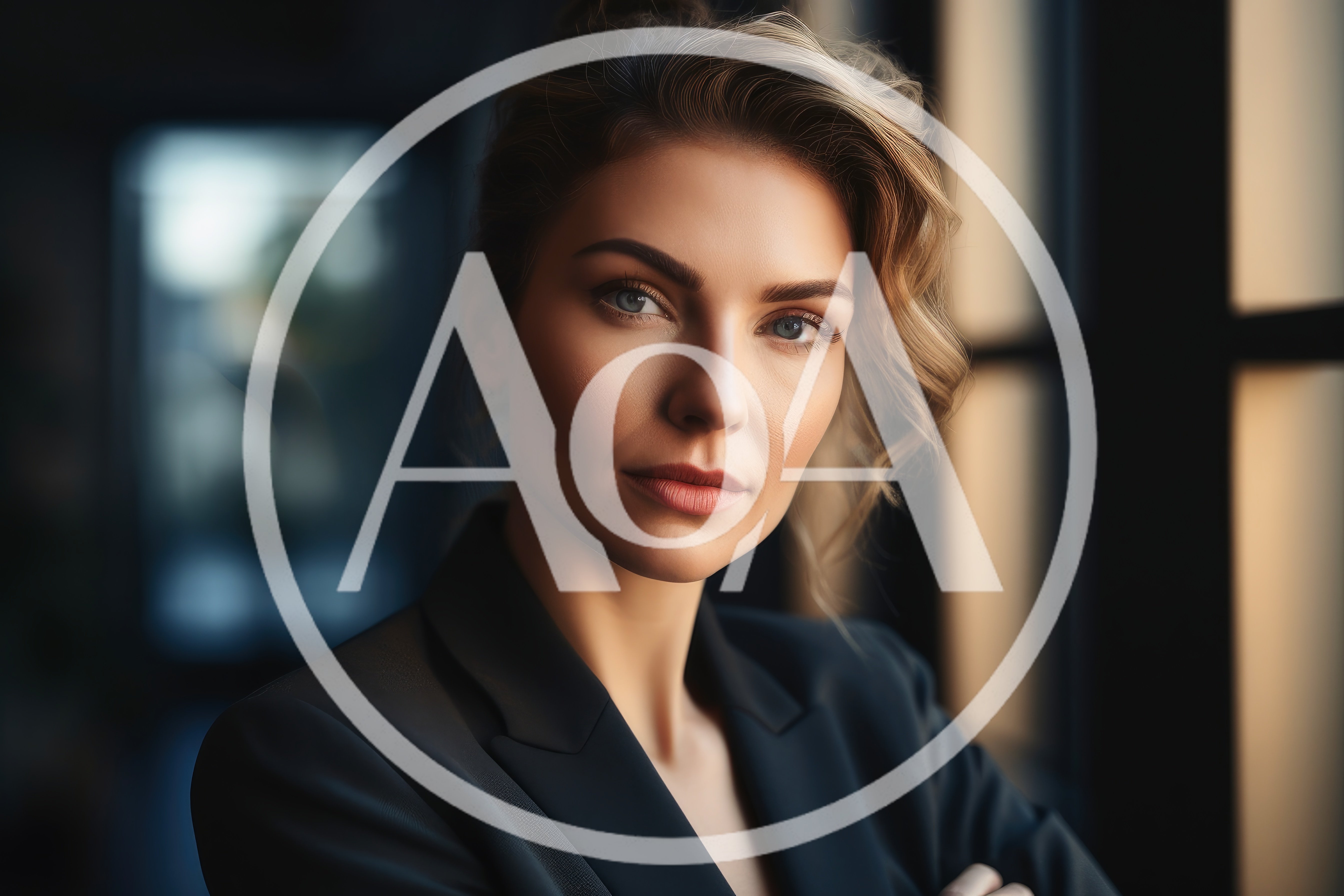 Professional Businesswoman Portrait In A Modern Office Setting