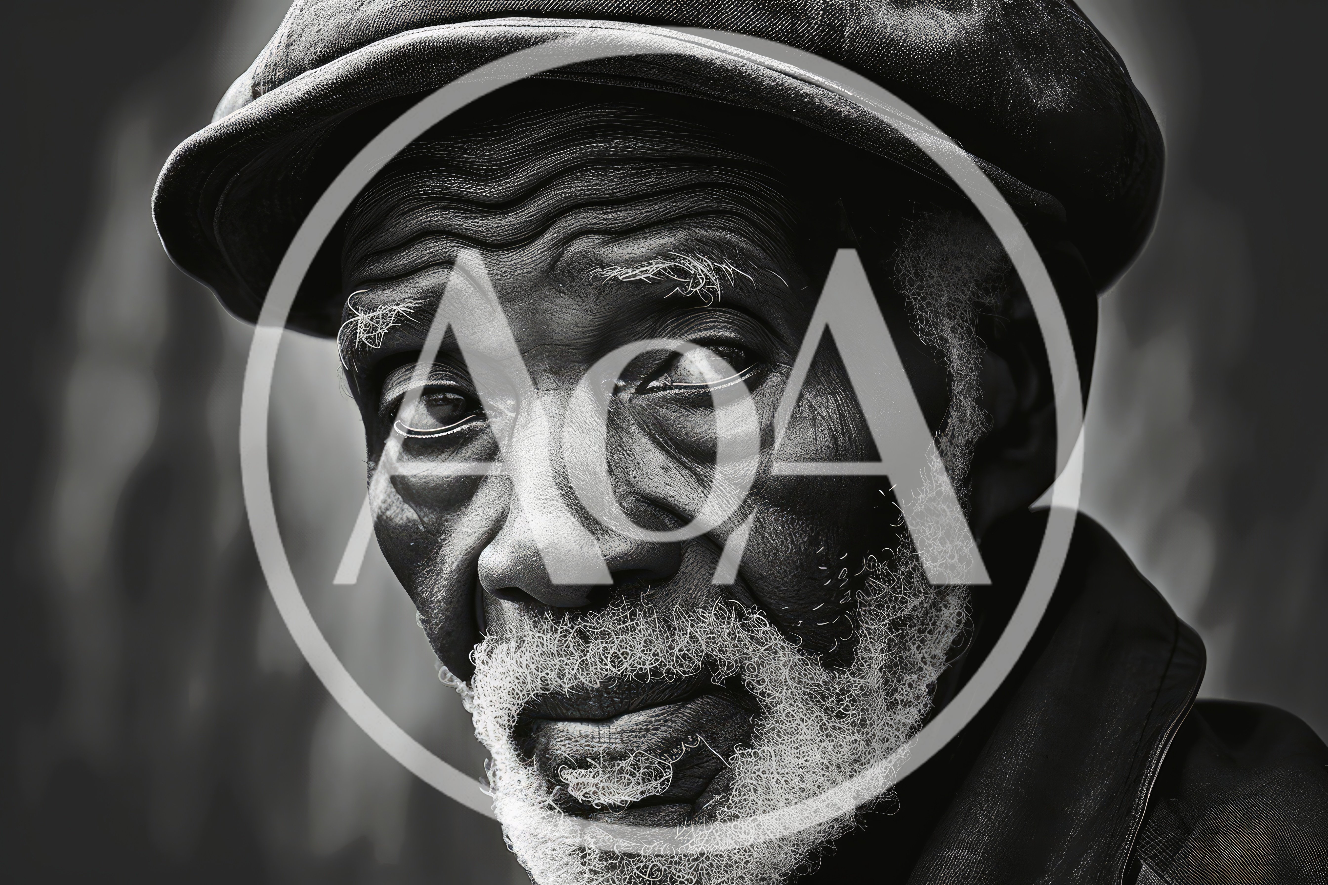 Portrait Of An Elderly African American Man