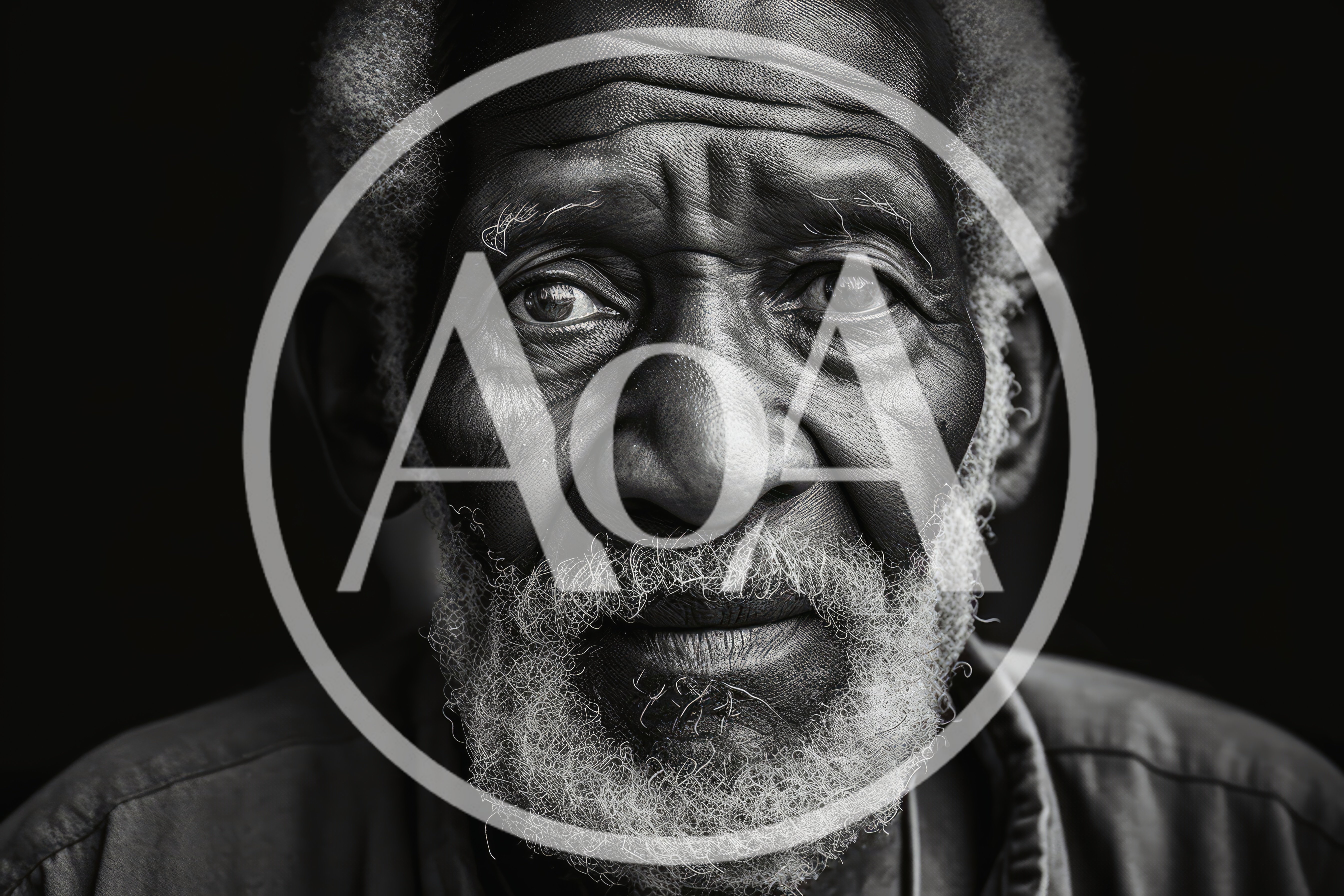 Portrait Of An Elderly African American Man