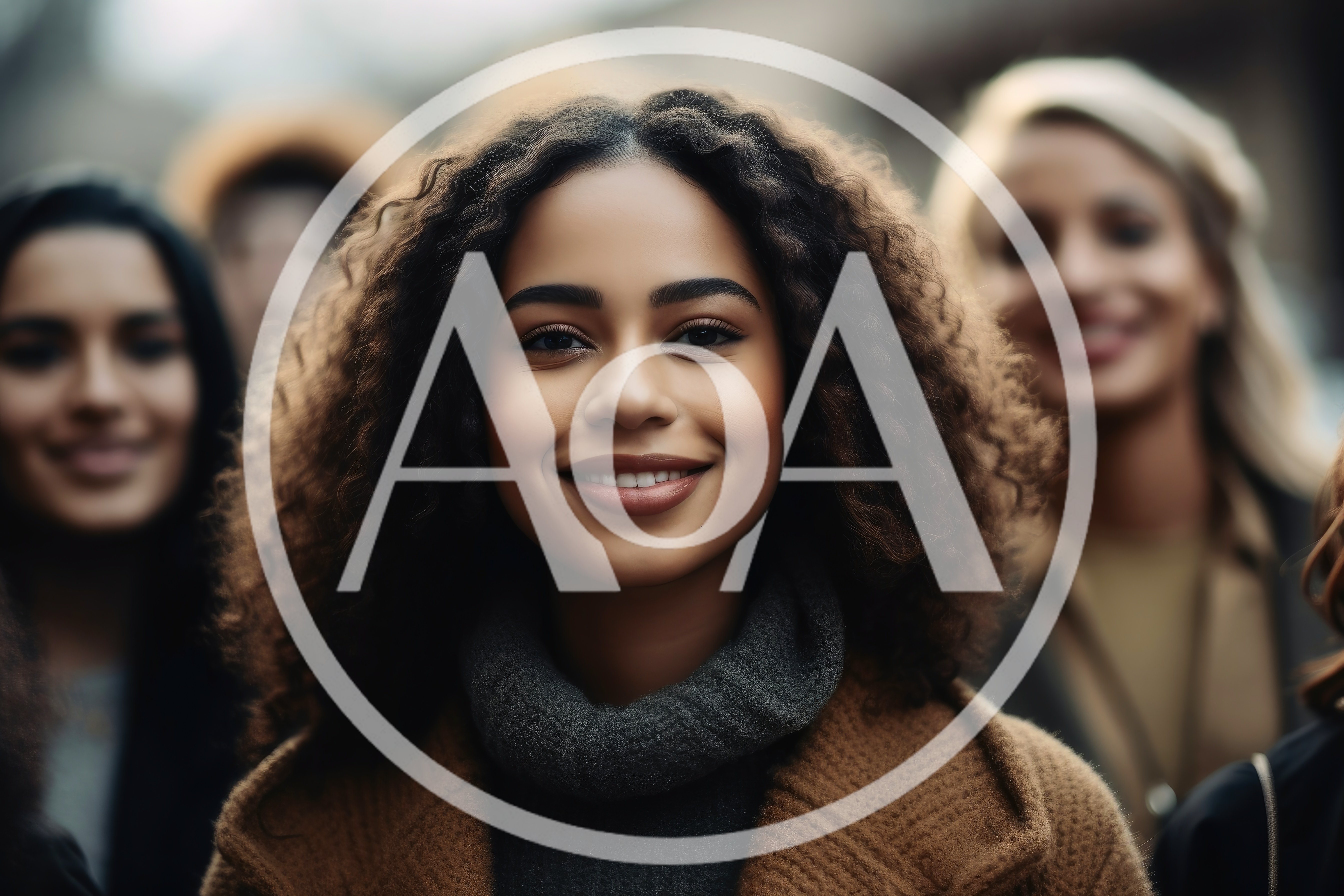 Diverse Group Of Smiling Young Women