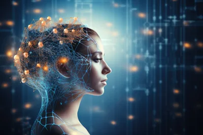 Digital Human Head With Neural Network Connectivity
