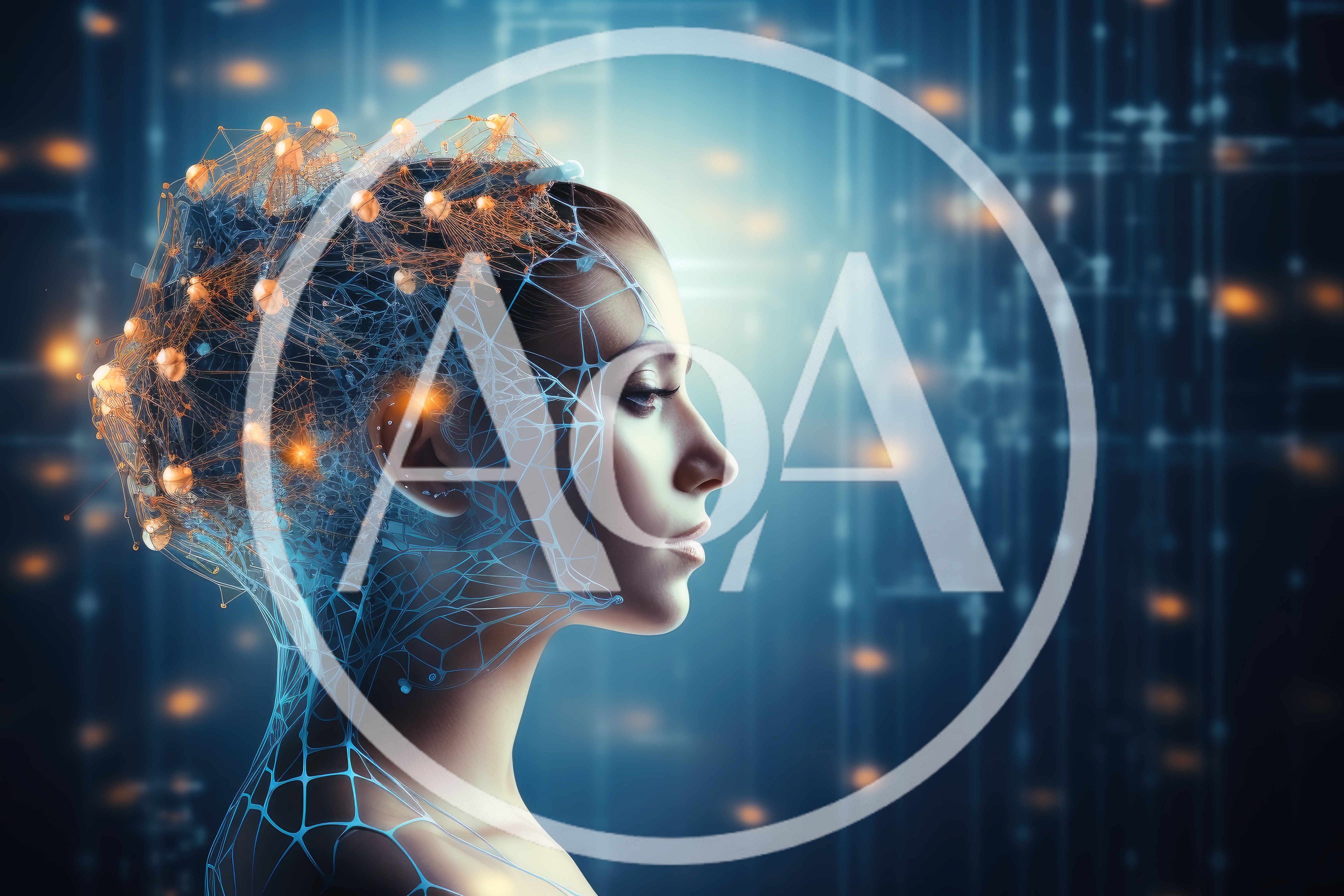 Digital Human Head With Neural Network Connectivity