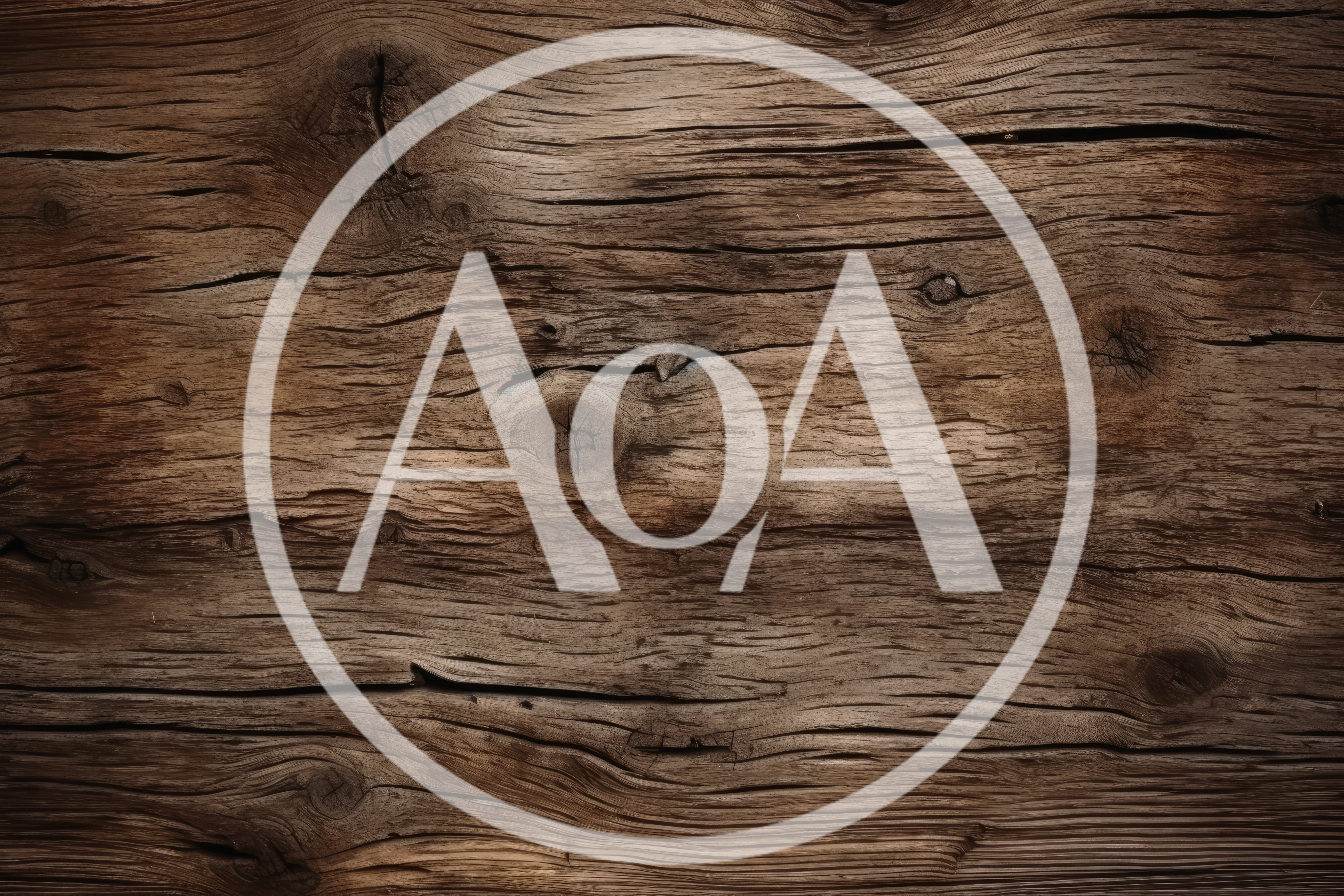 Weathered Dark Brown Wood Grain Texture Background