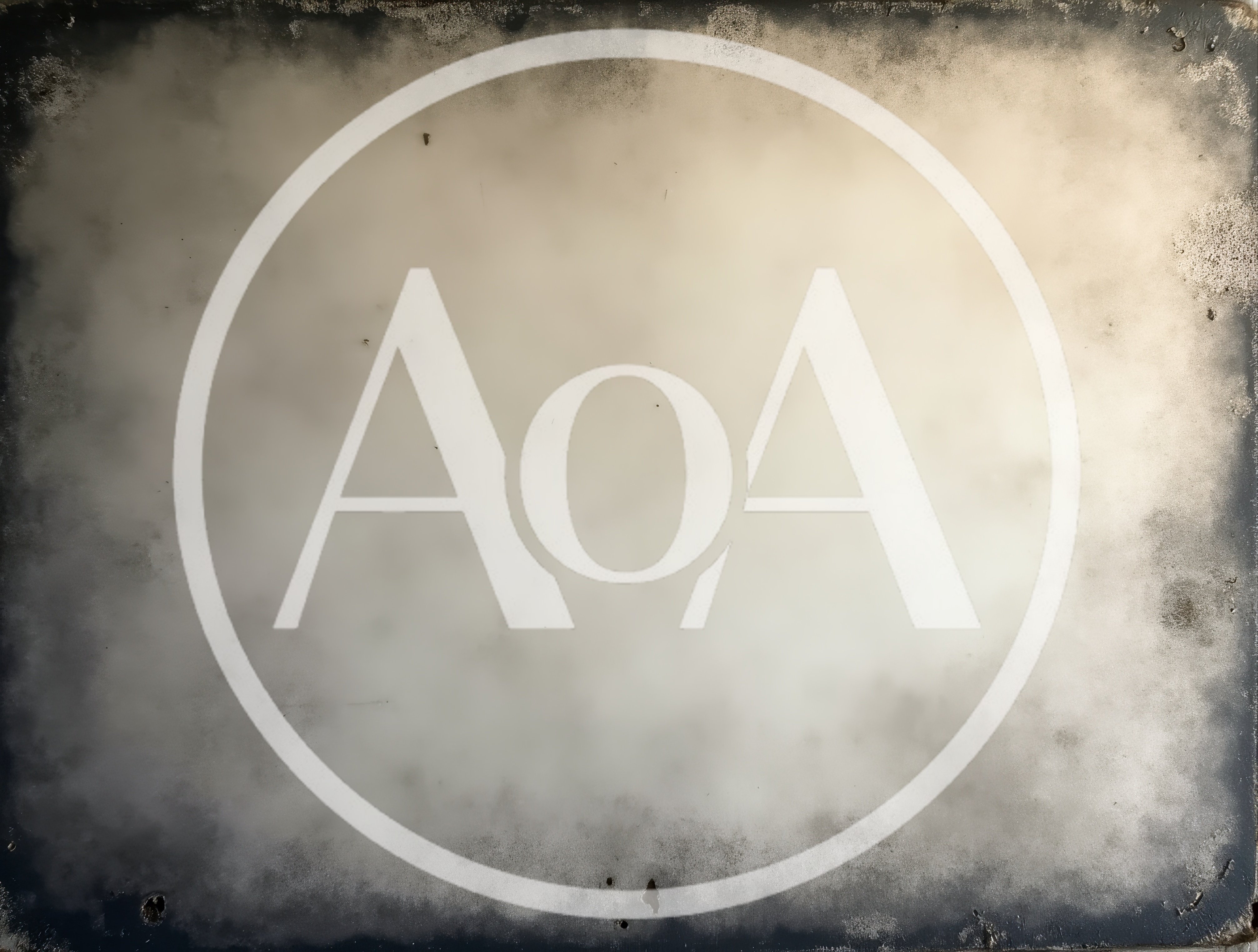 Vintage Distressed Texture With Dark Vignette Border