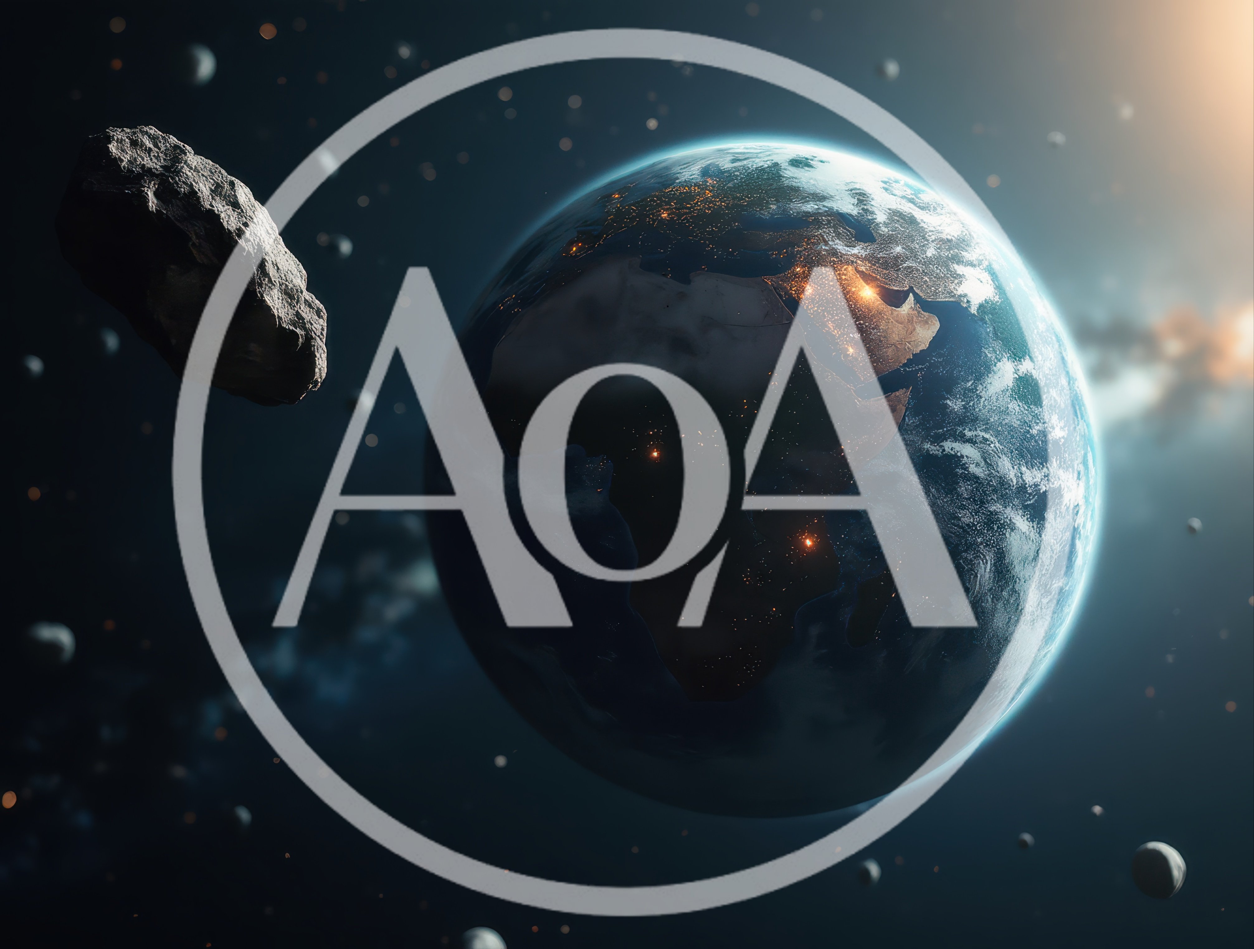 Asteroid Approaching Earth From Deep Space