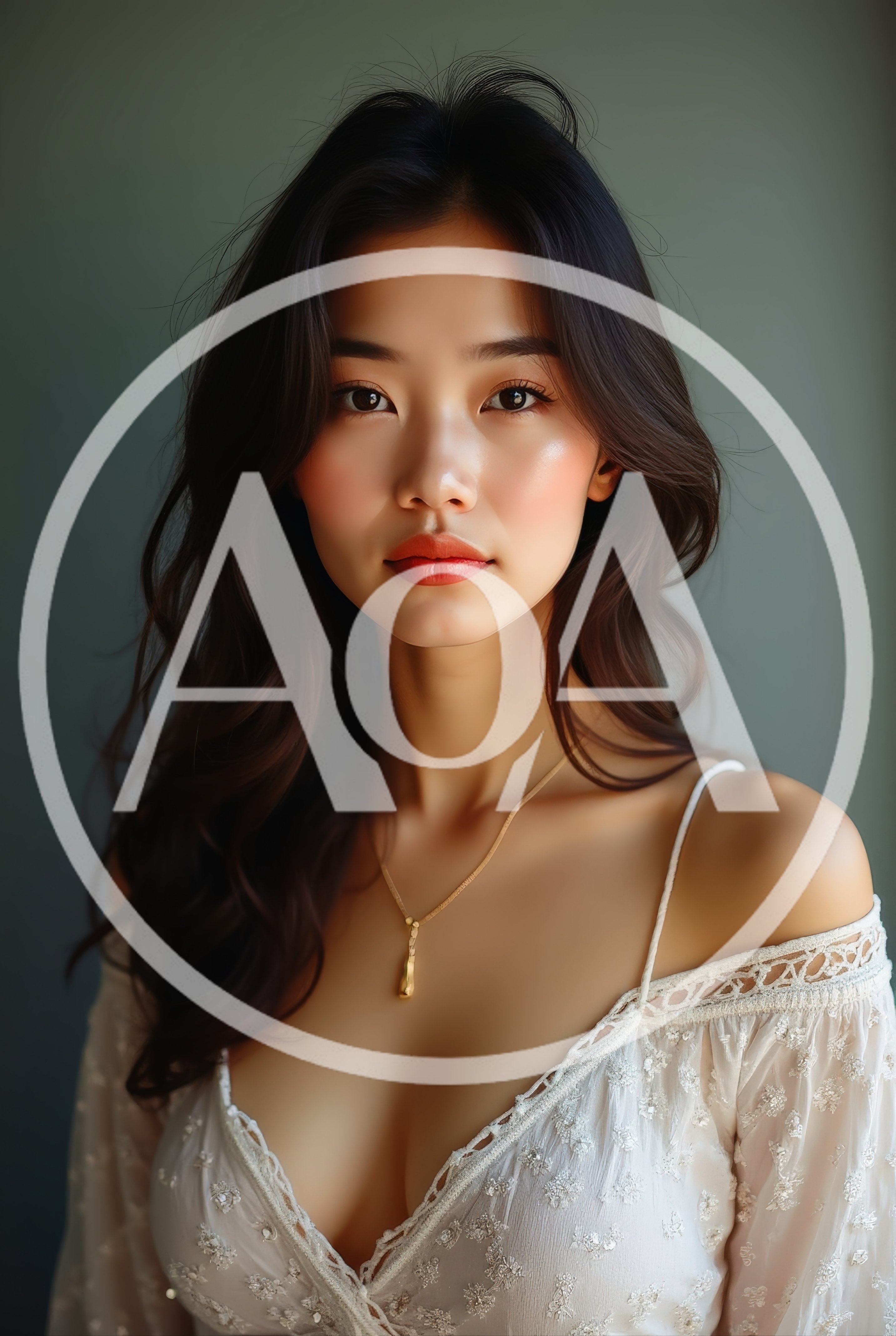 Portrait Of A Beautiful Young Asian Woman