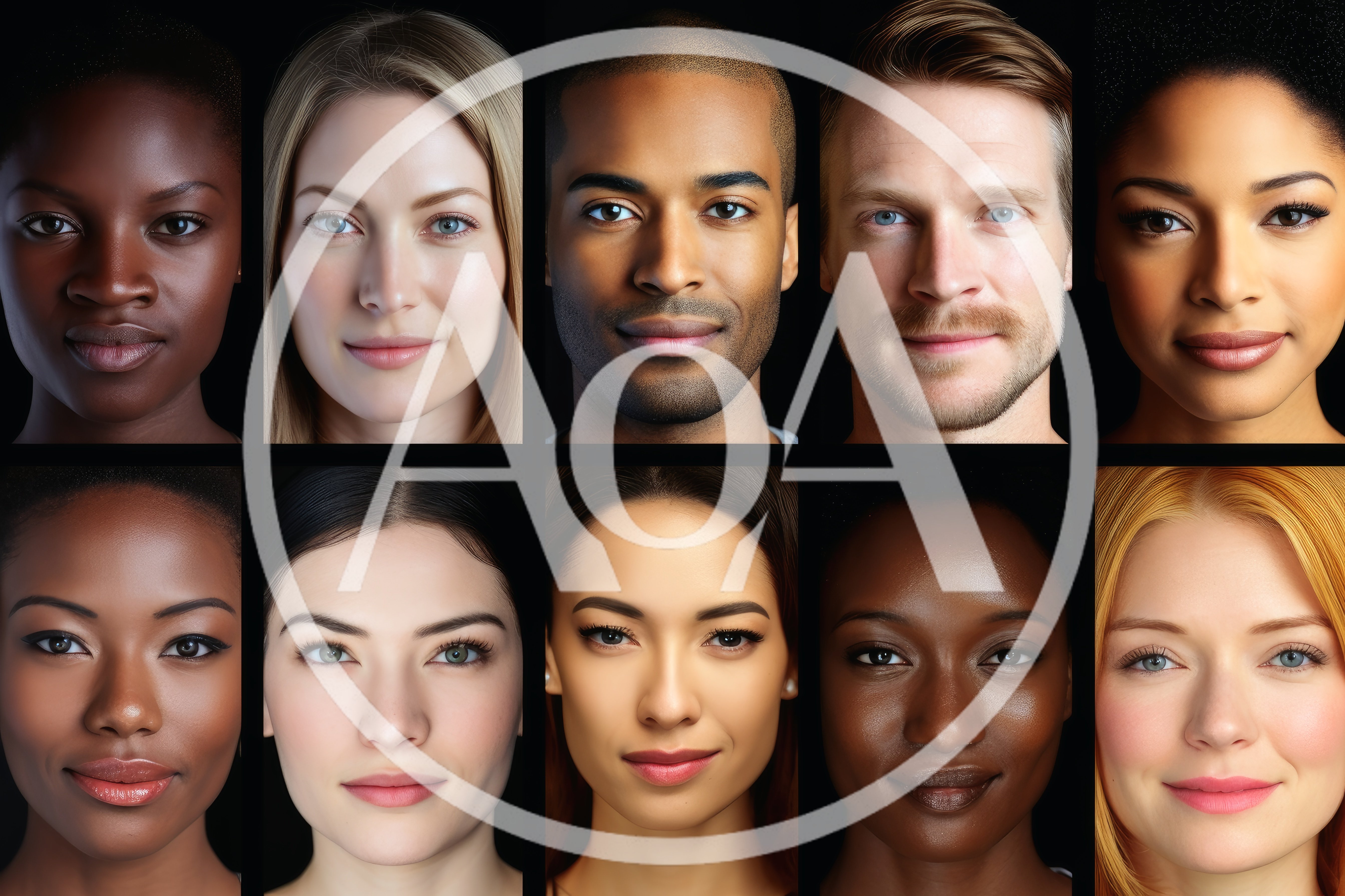 Diverse Portraits Of People With Varied Ethnicities