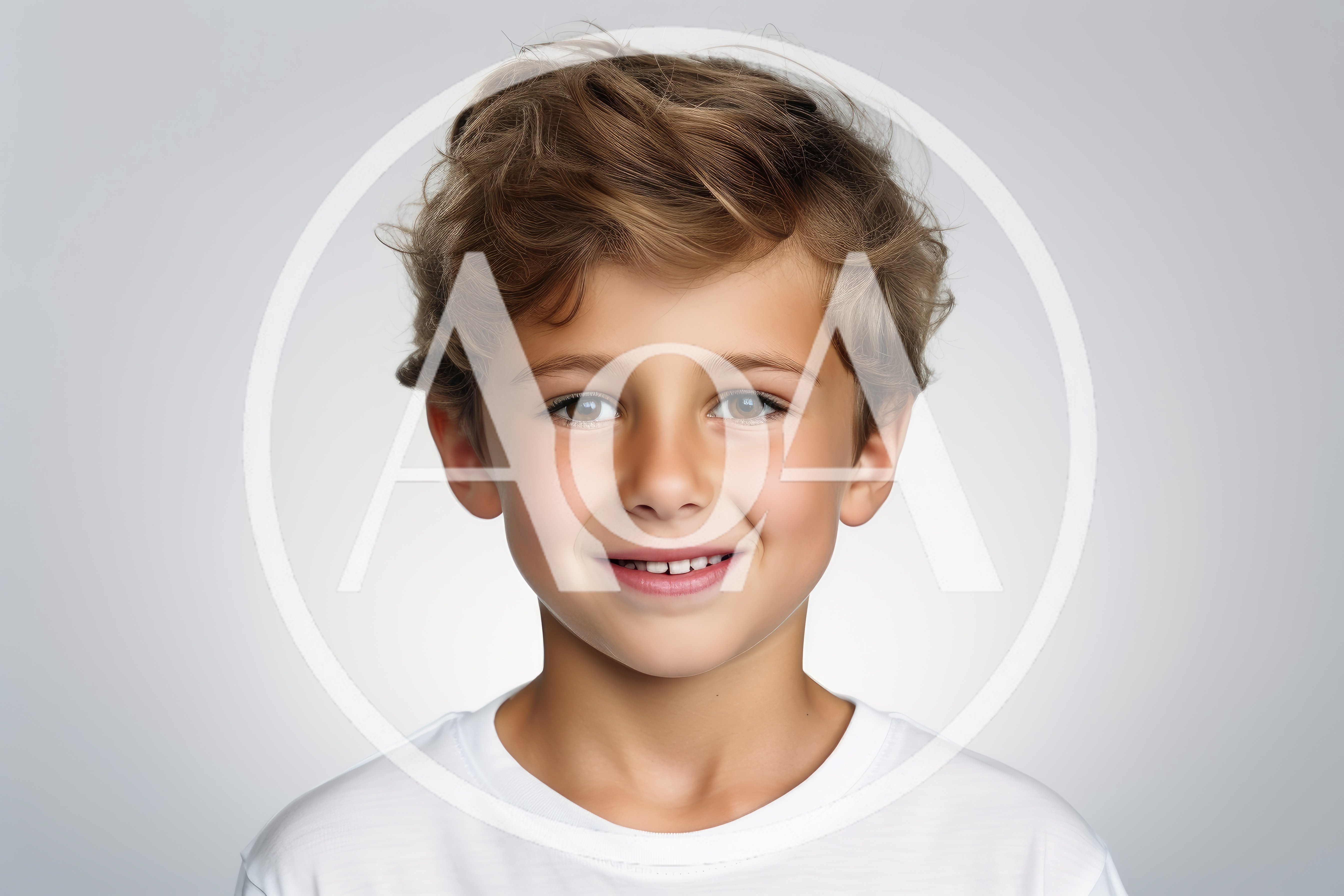 Portrait Of A Smiling Young Boy