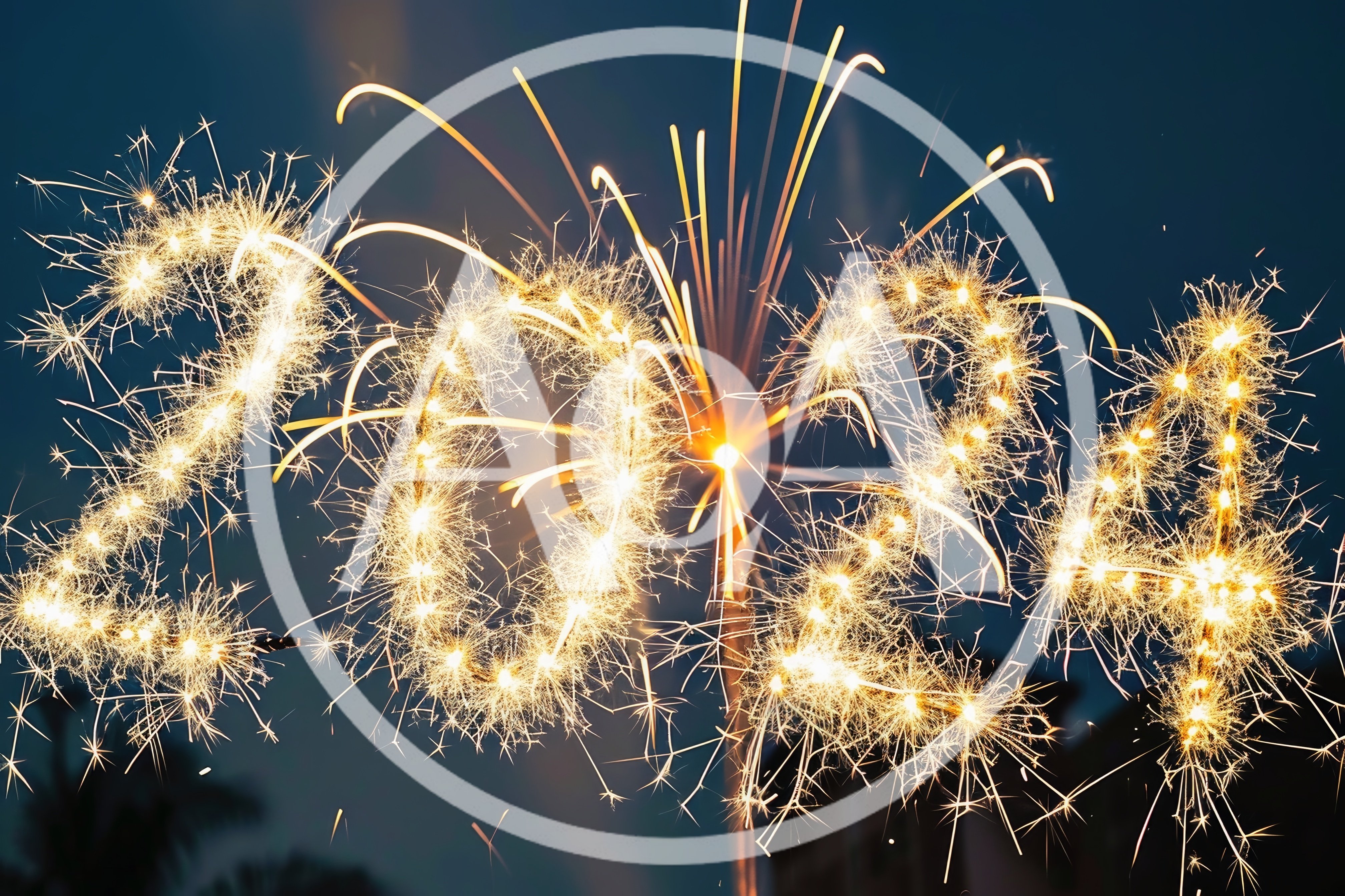 Sparkler New Year 2024 Celebration