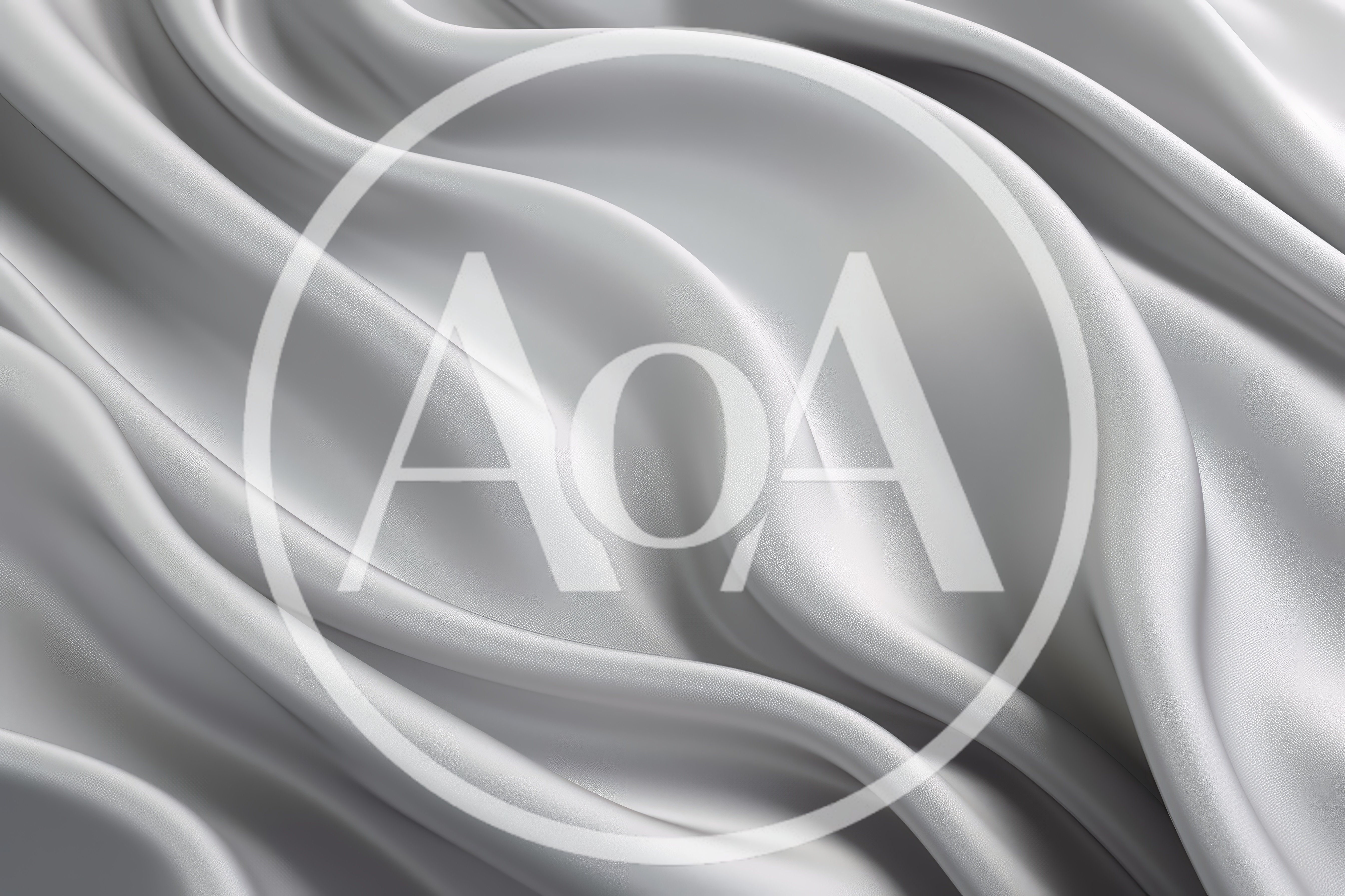 Abstract Background Of Smooth White Silk Fabric