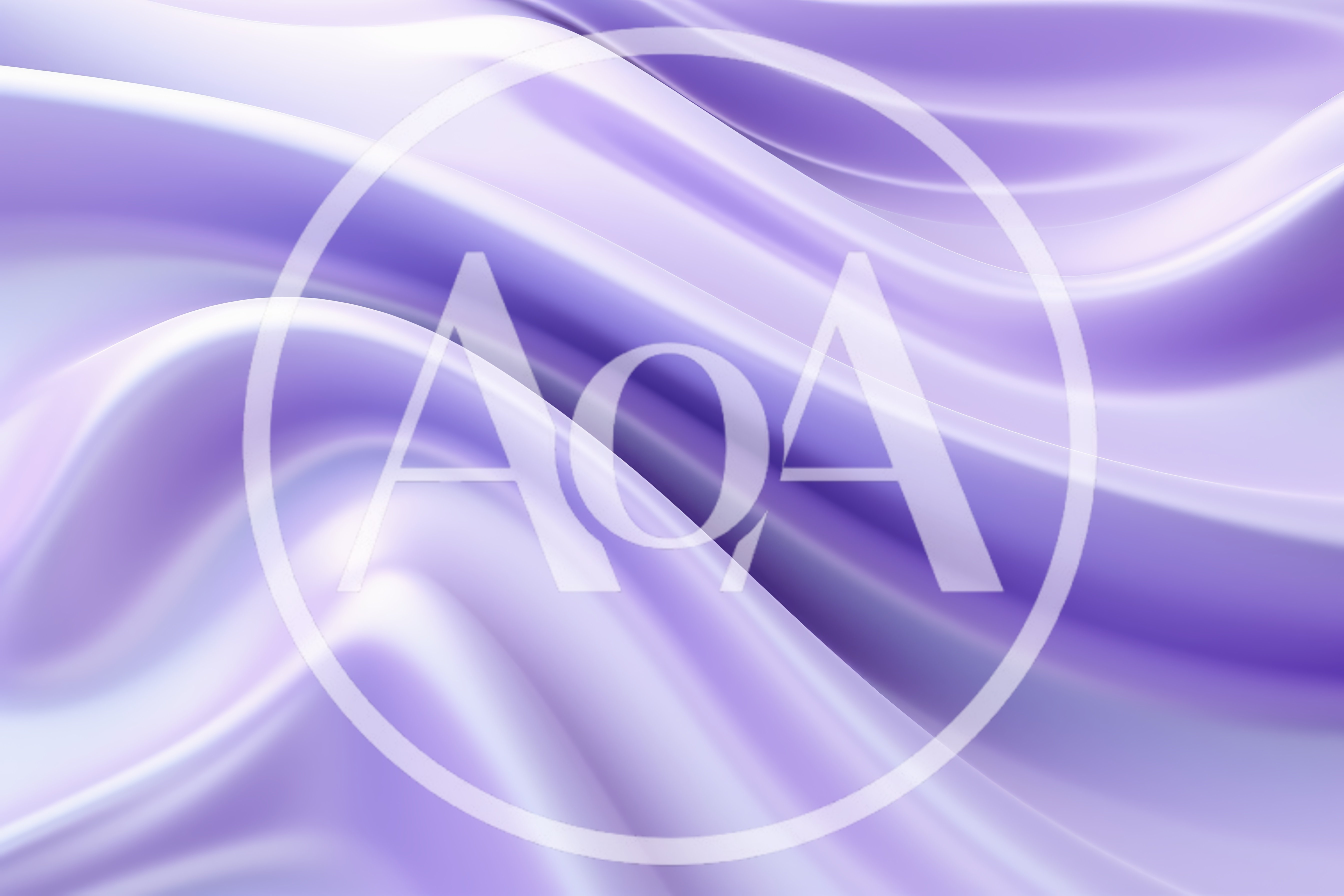 Abstract Purple Silk Fabric Waves Background