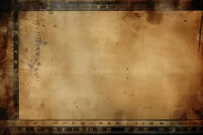 Vintage Film Frame Texture With Grunge Overlay