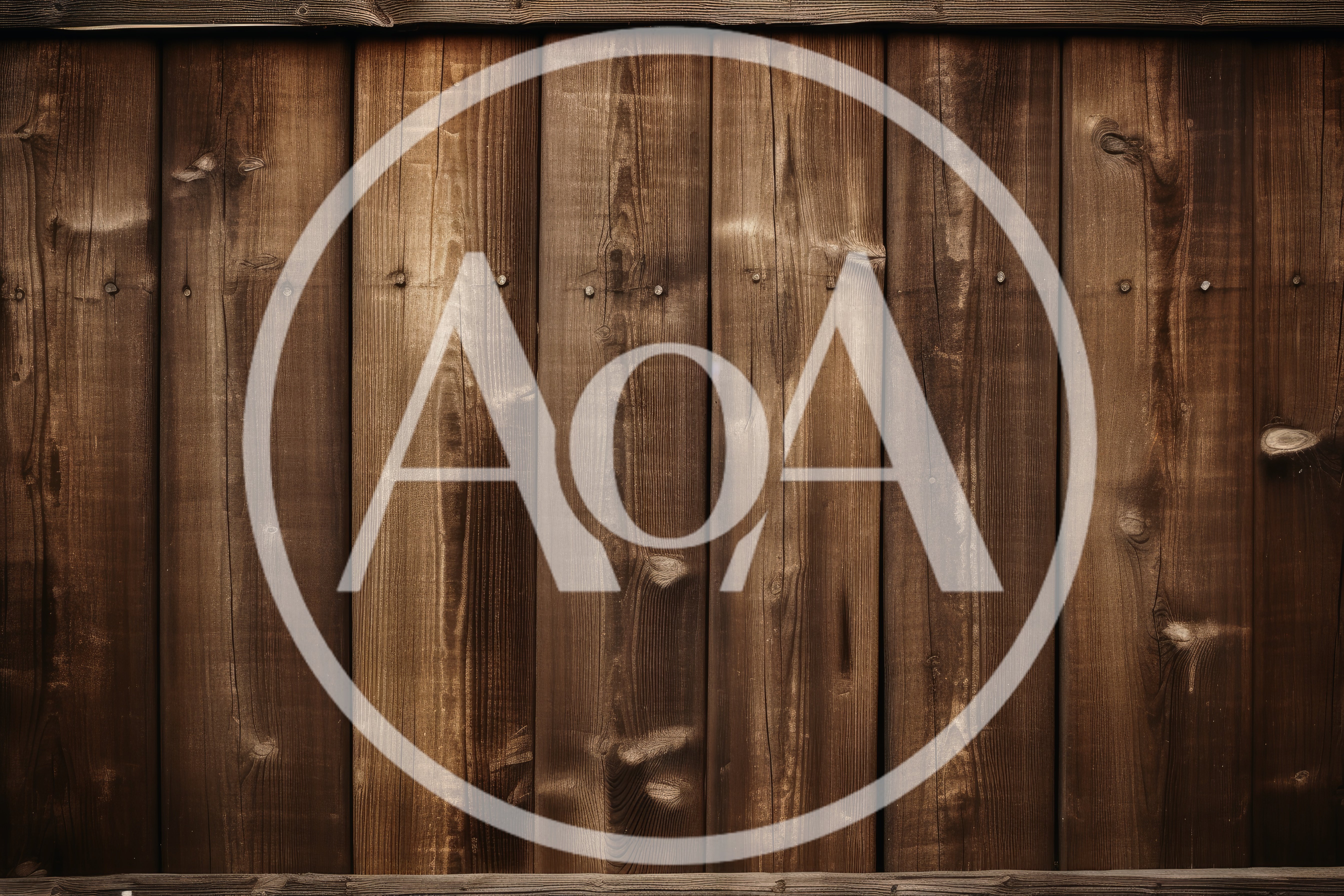Vertical Dark Brown Wooden Fence Planks Background