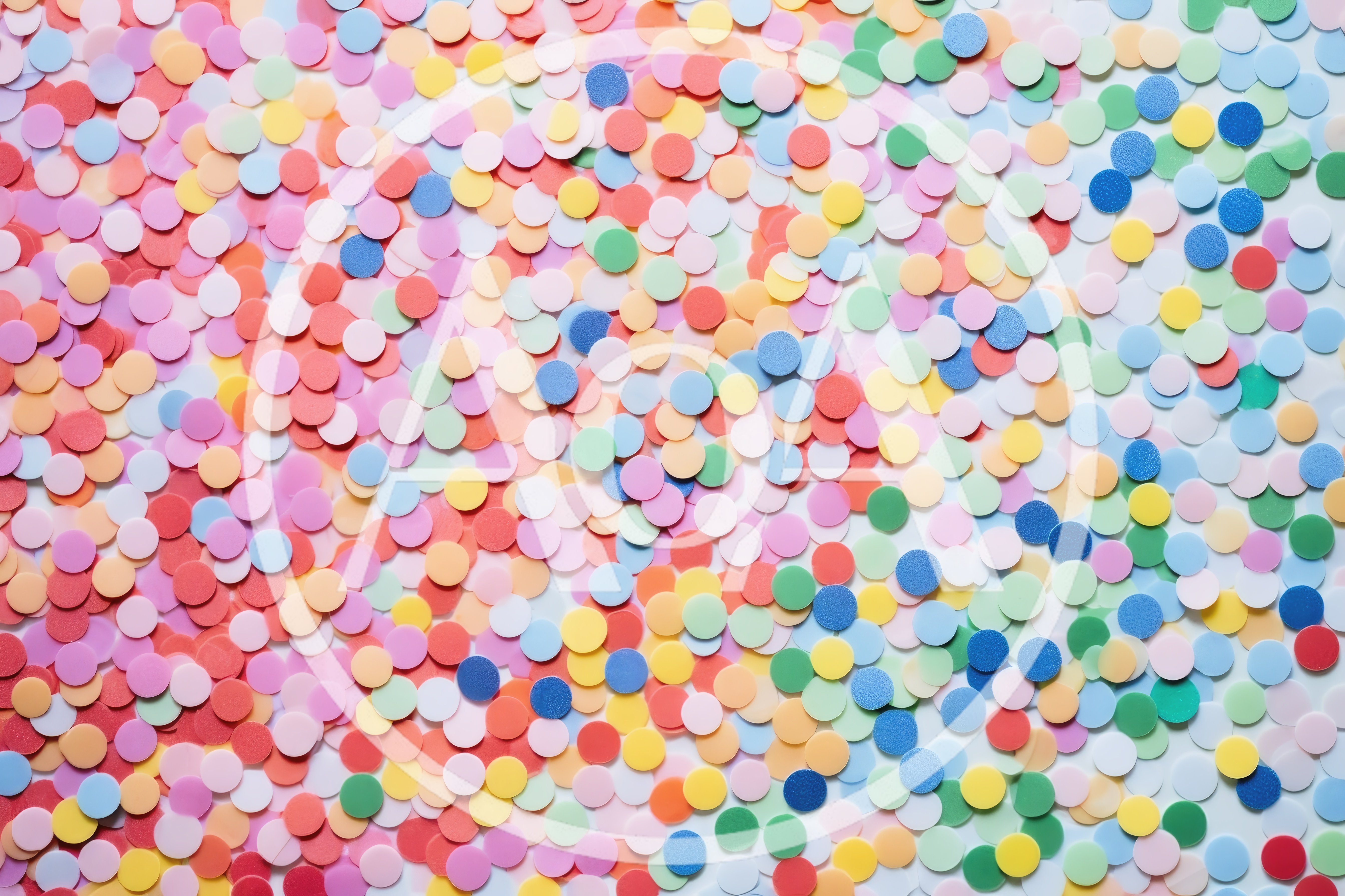 Colorful Paper Confetti Background Texture