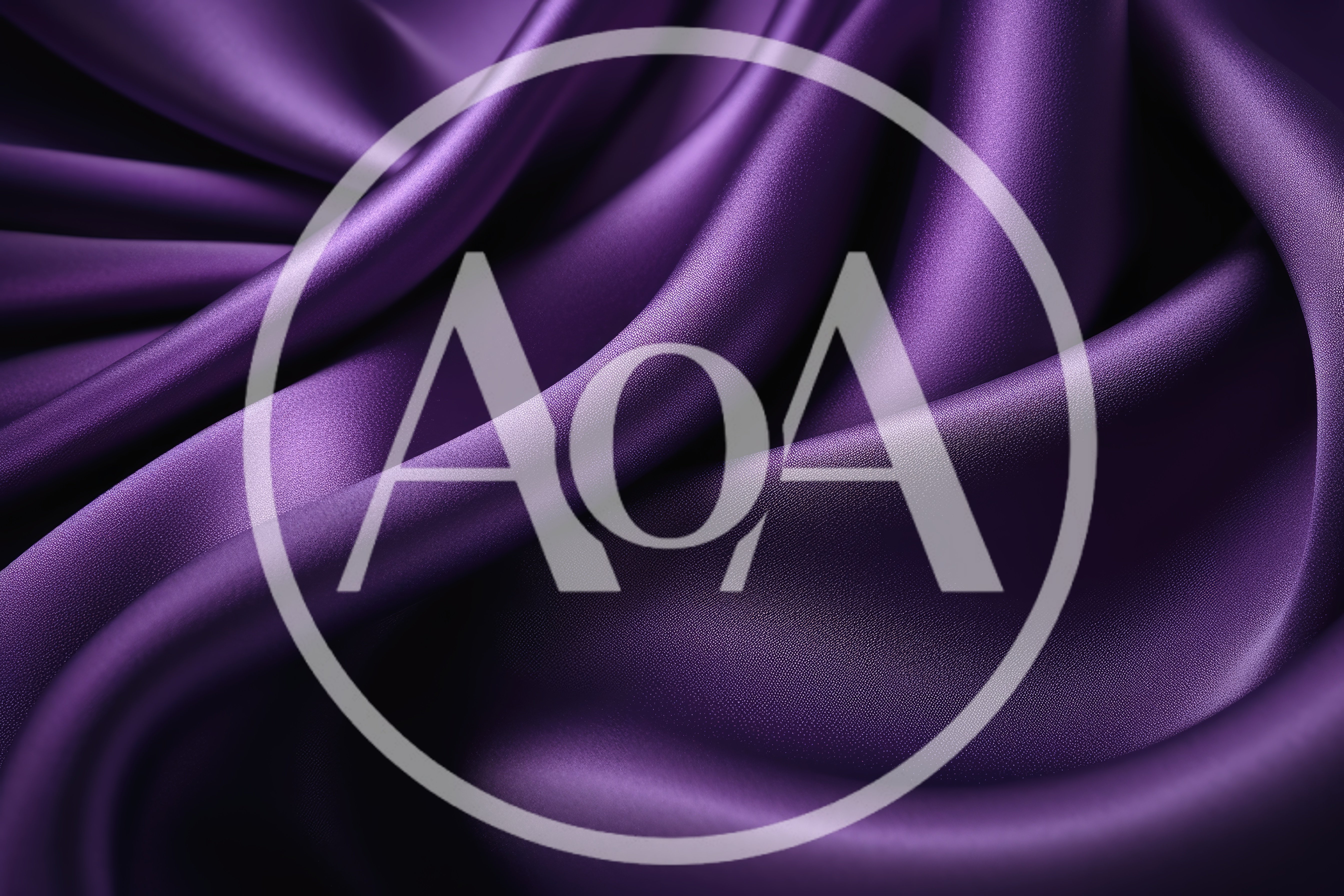 Deep Purple Silk Fabric With Elegant Folds