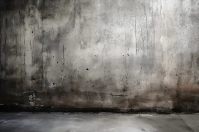 Grungy Concrete Wall And Floor Background
