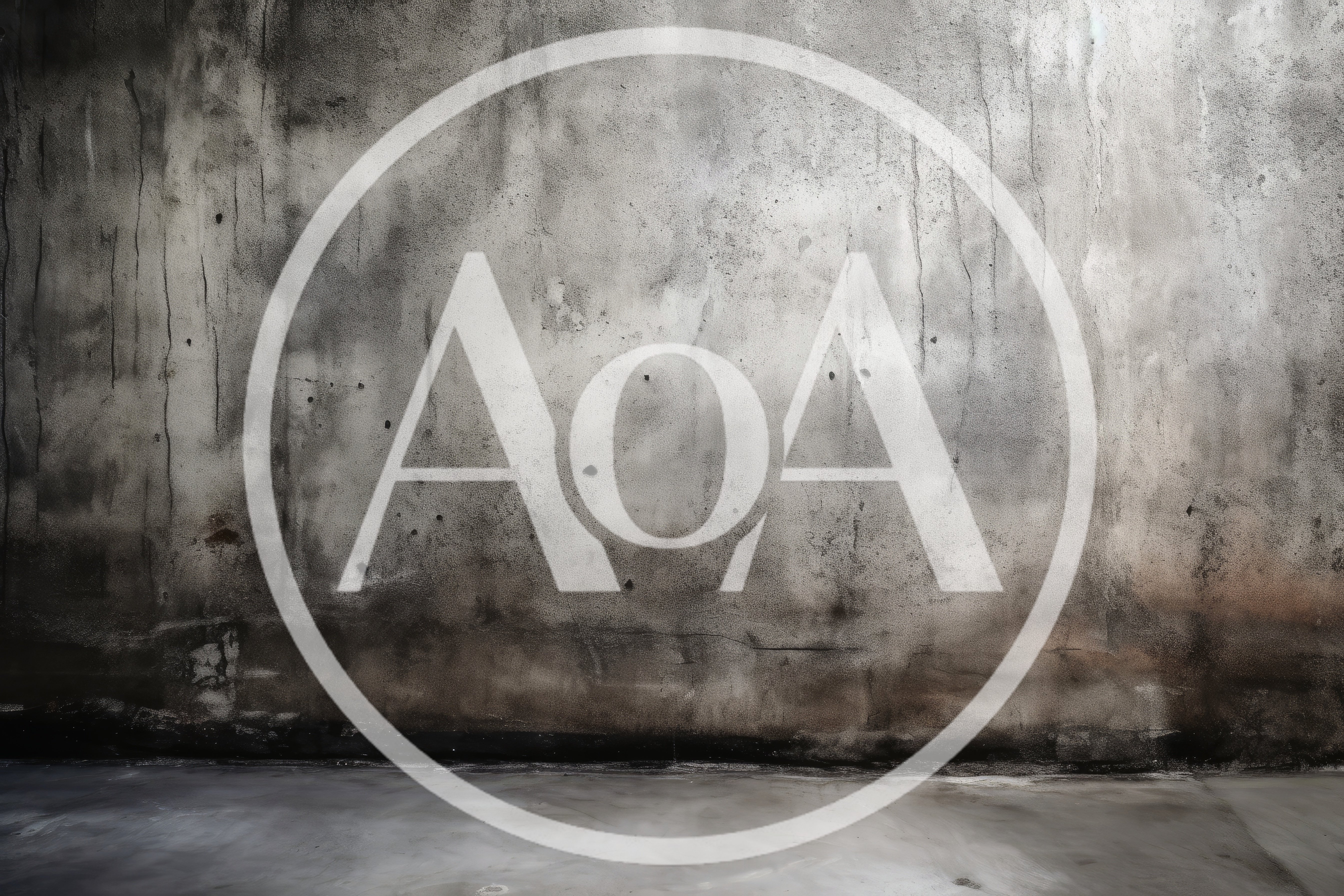 Grungy Concrete Wall And Floor Background