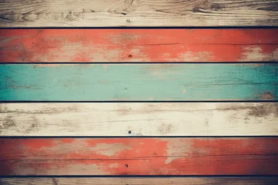 Rustic Painted Wooden Planks Background