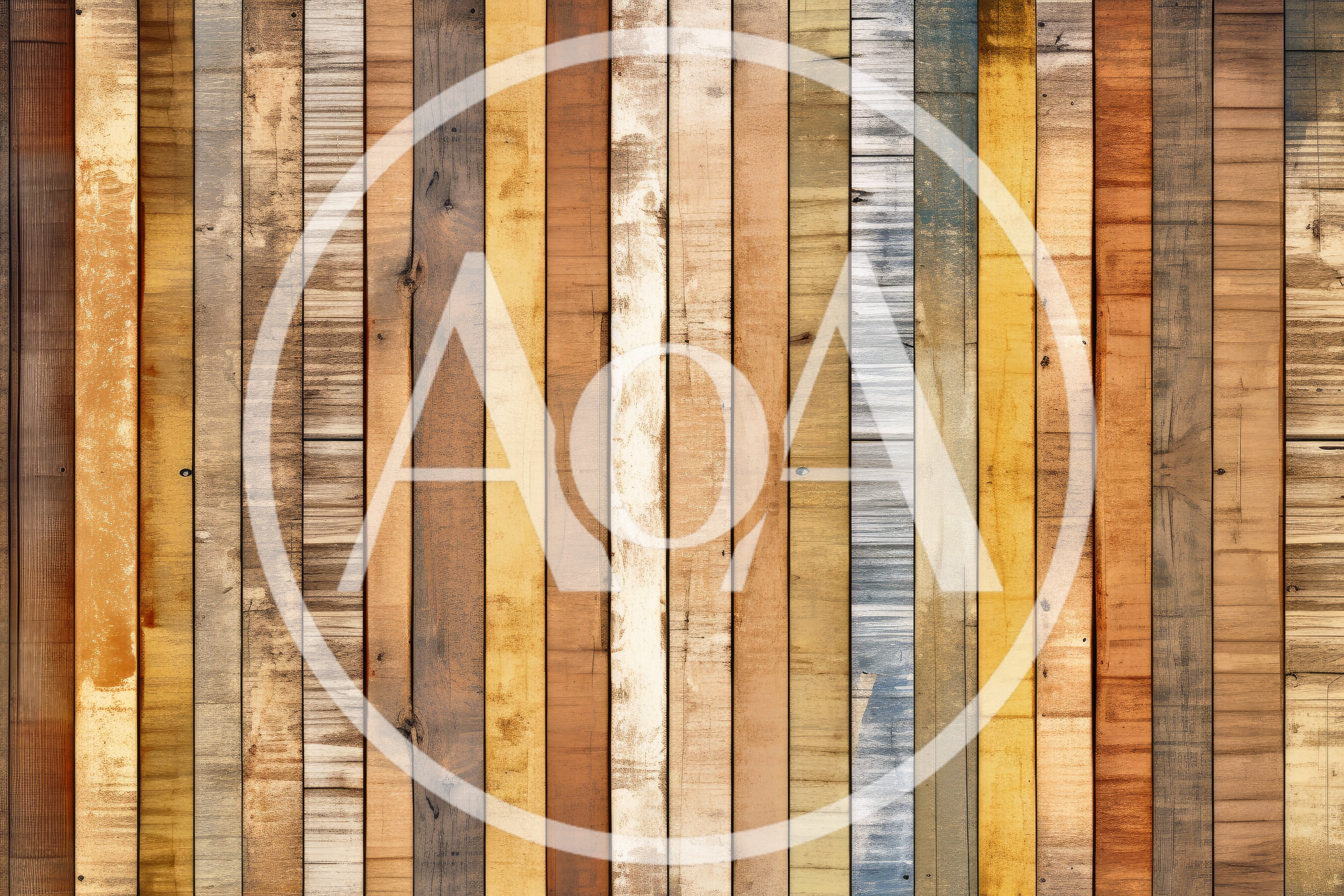 Vertical Wooden Planks With Varied Natural Textures