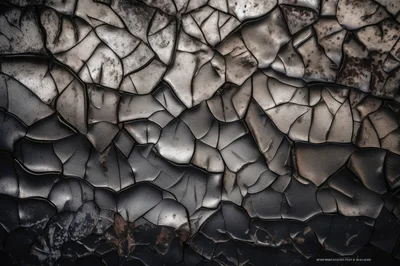 Cracked Dry Earth Texture Background