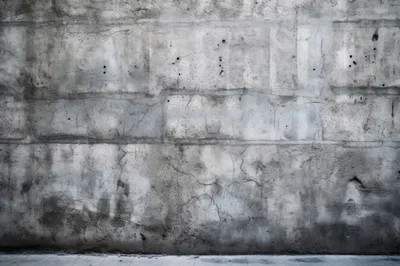 Weathered Concrete Wall Texture With Visible Block Seams