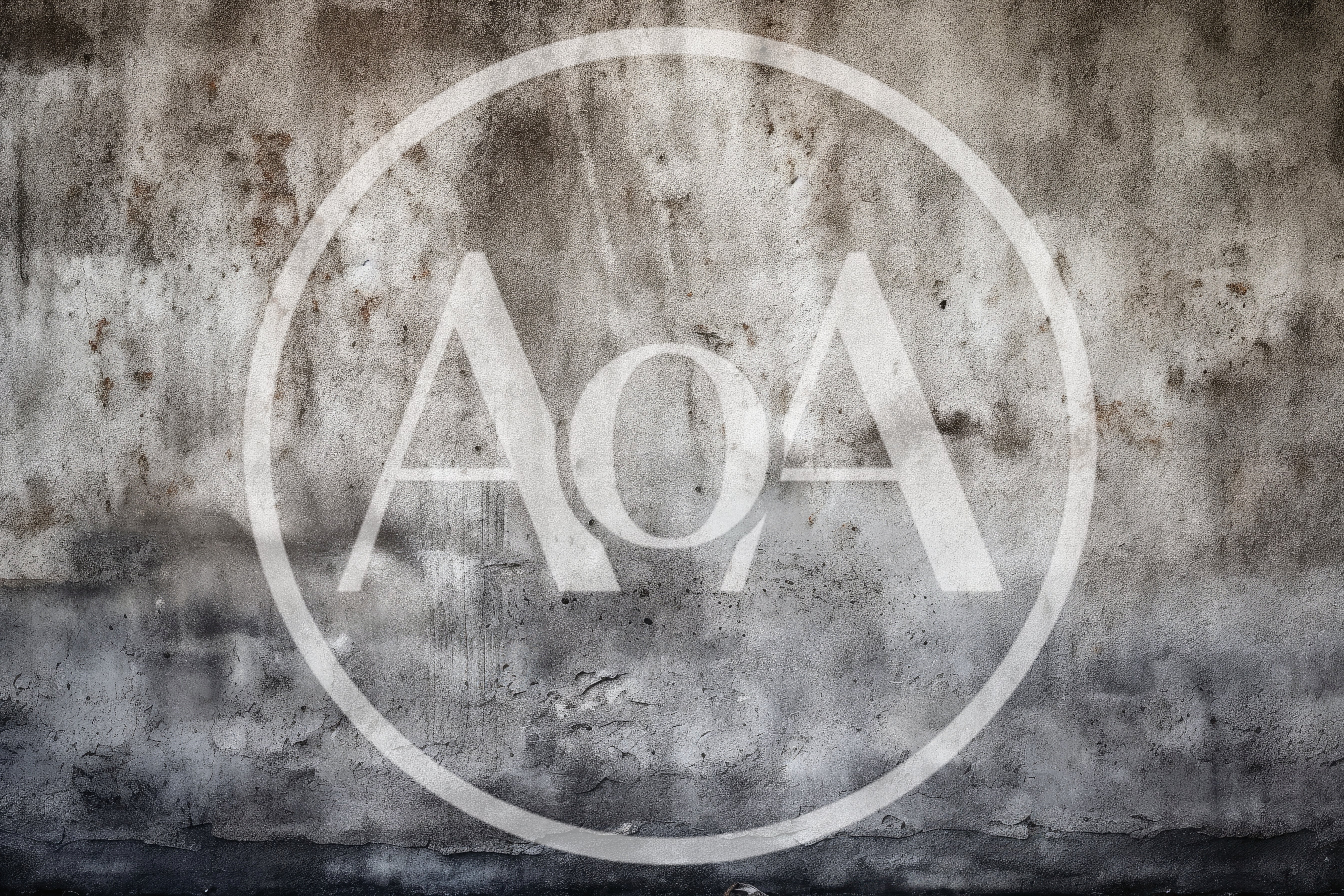 Grungy Concrete Wall Texture With Weathered Surface