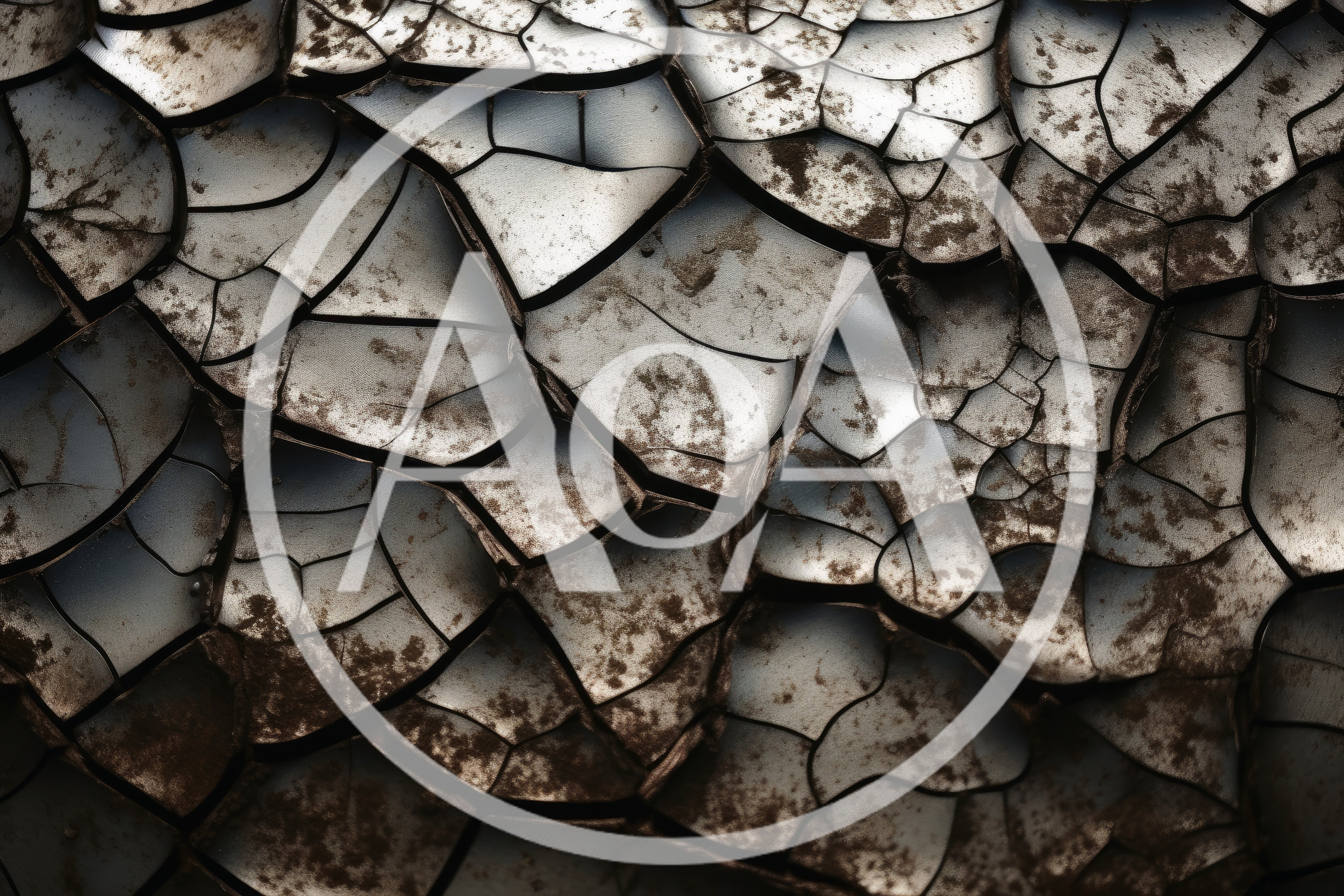 Close Up Of Cracked Dry Earth Texture