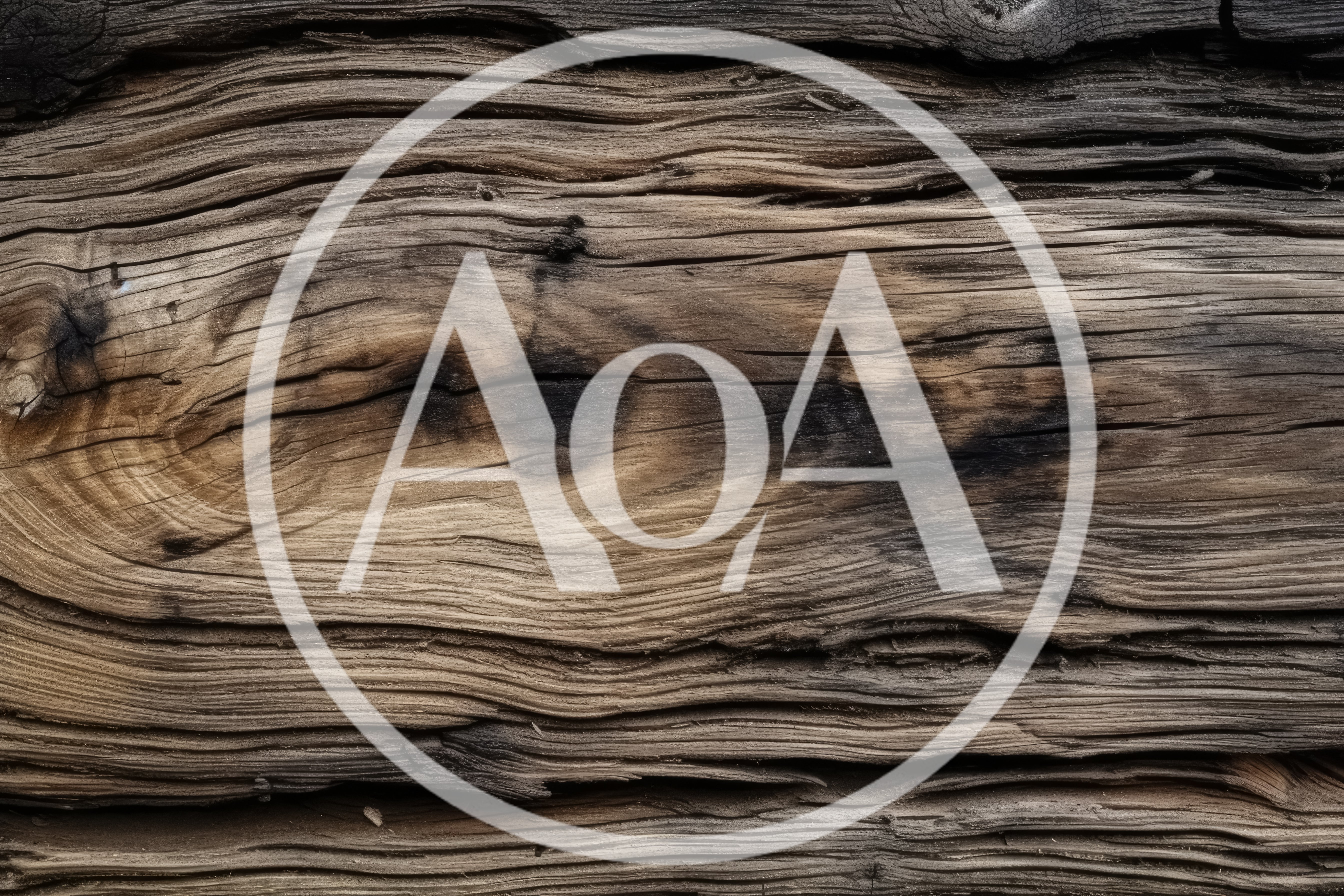 Weathered Wooden Log Texture With Deep Grain Patterns