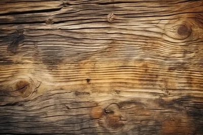 Weathered Brown Wooden Plank Texture Background
