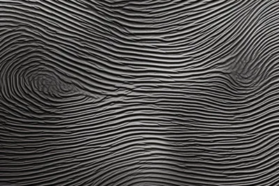 Abstract Black And White Wavy Texture Background